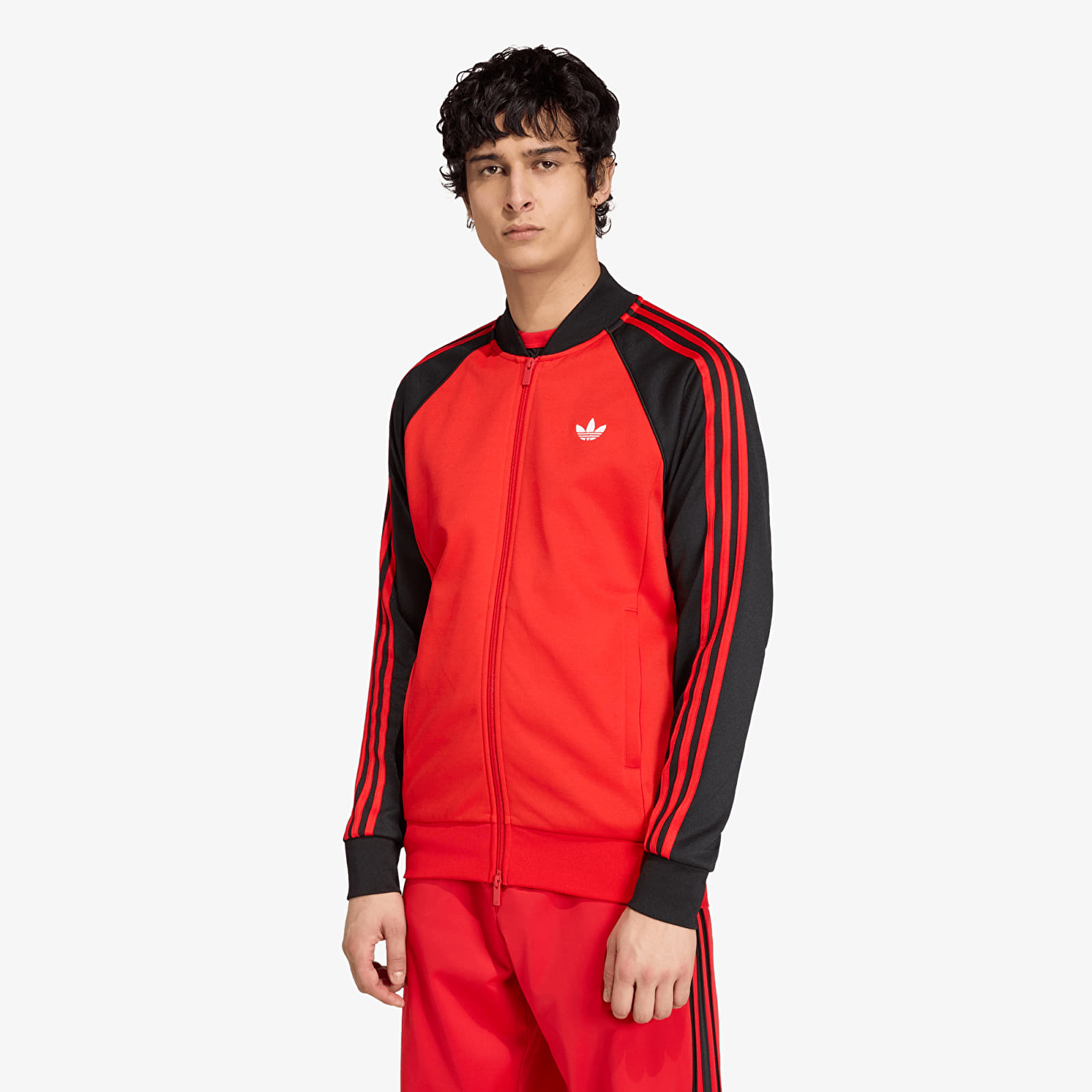 Mikiny adidas Sst Tt Vivid Red