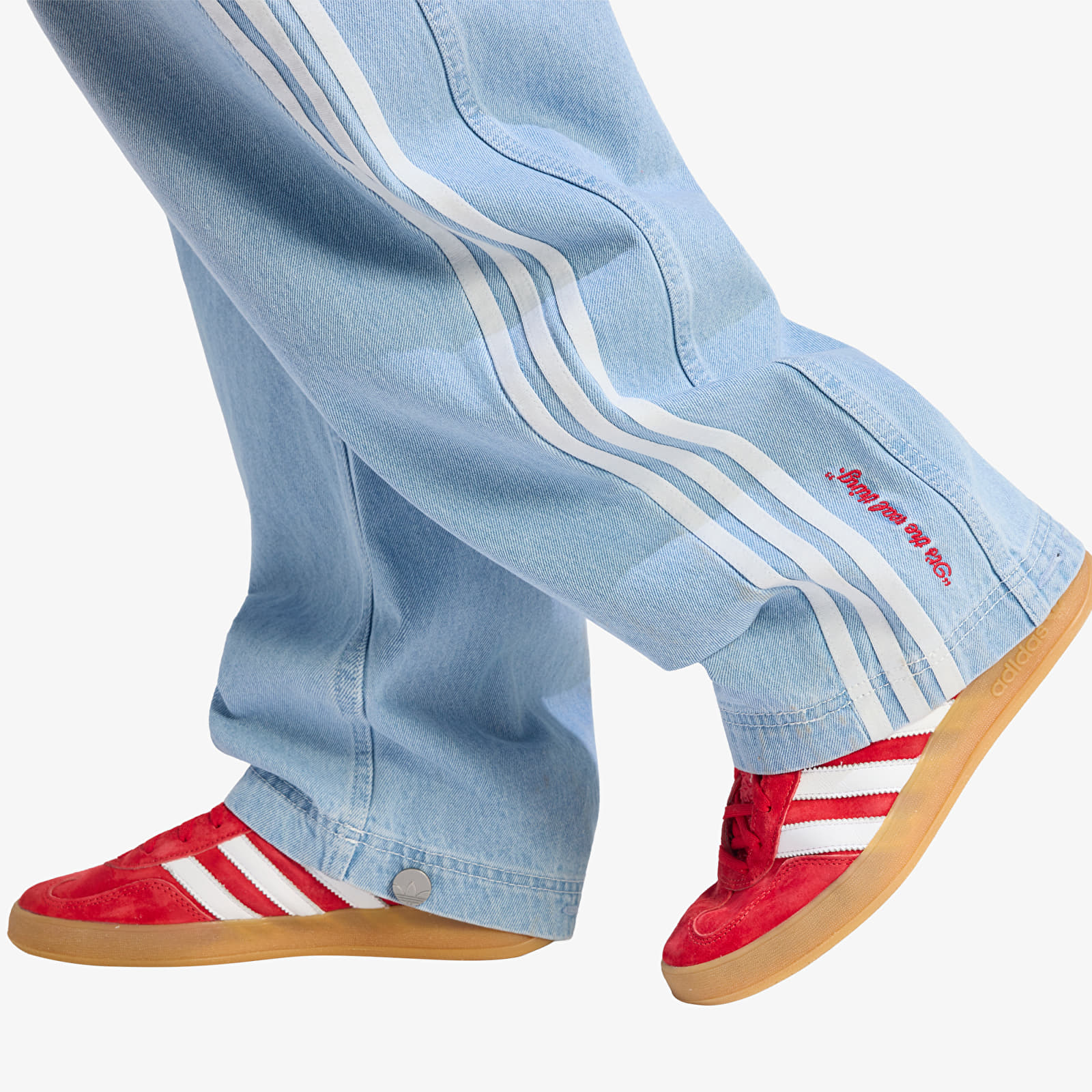 Γυναικεία jeans adidas Gfx Banana Pant Indigo Denim