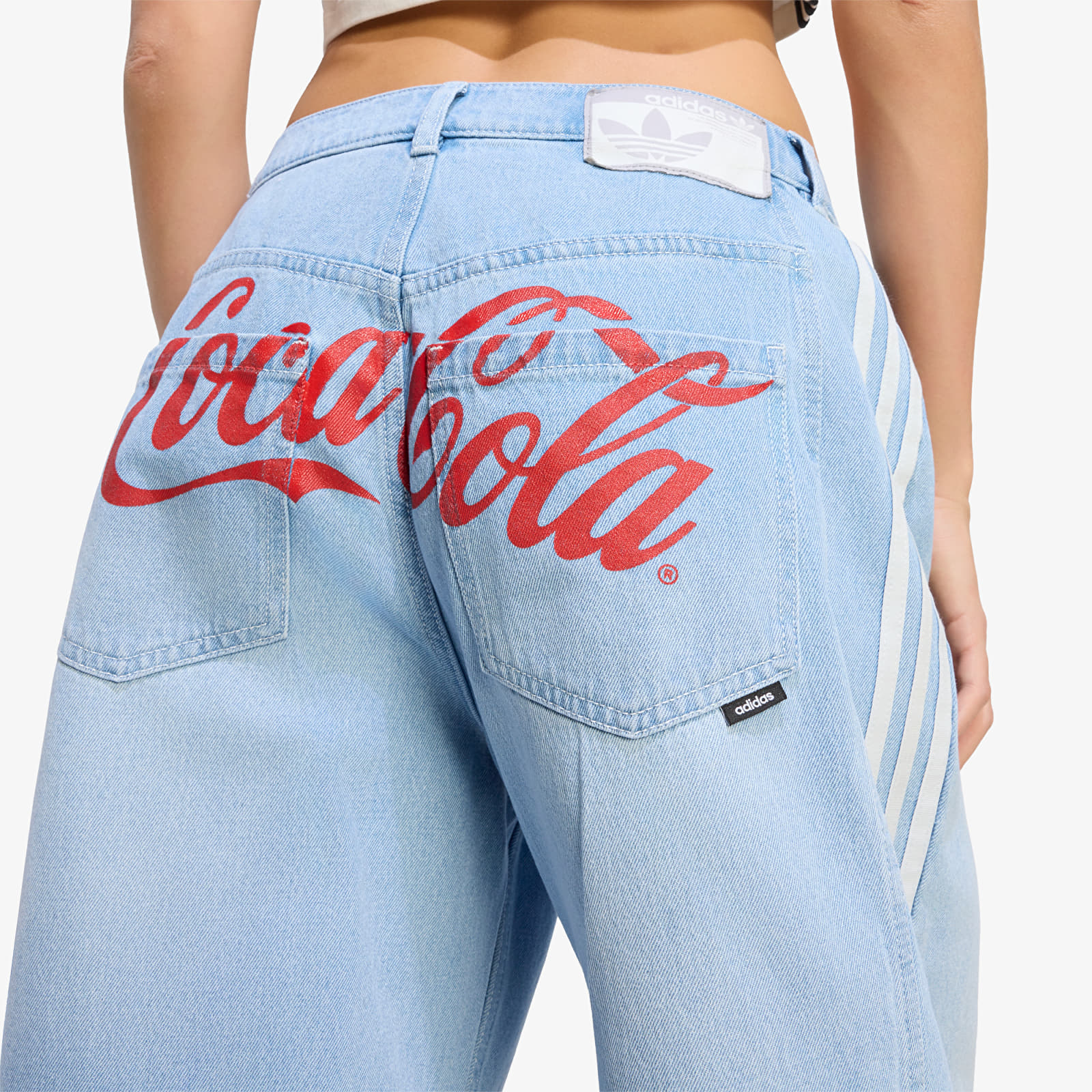 Γυναικεία jeans adidas Gfx Banana Pant Indigo Denim