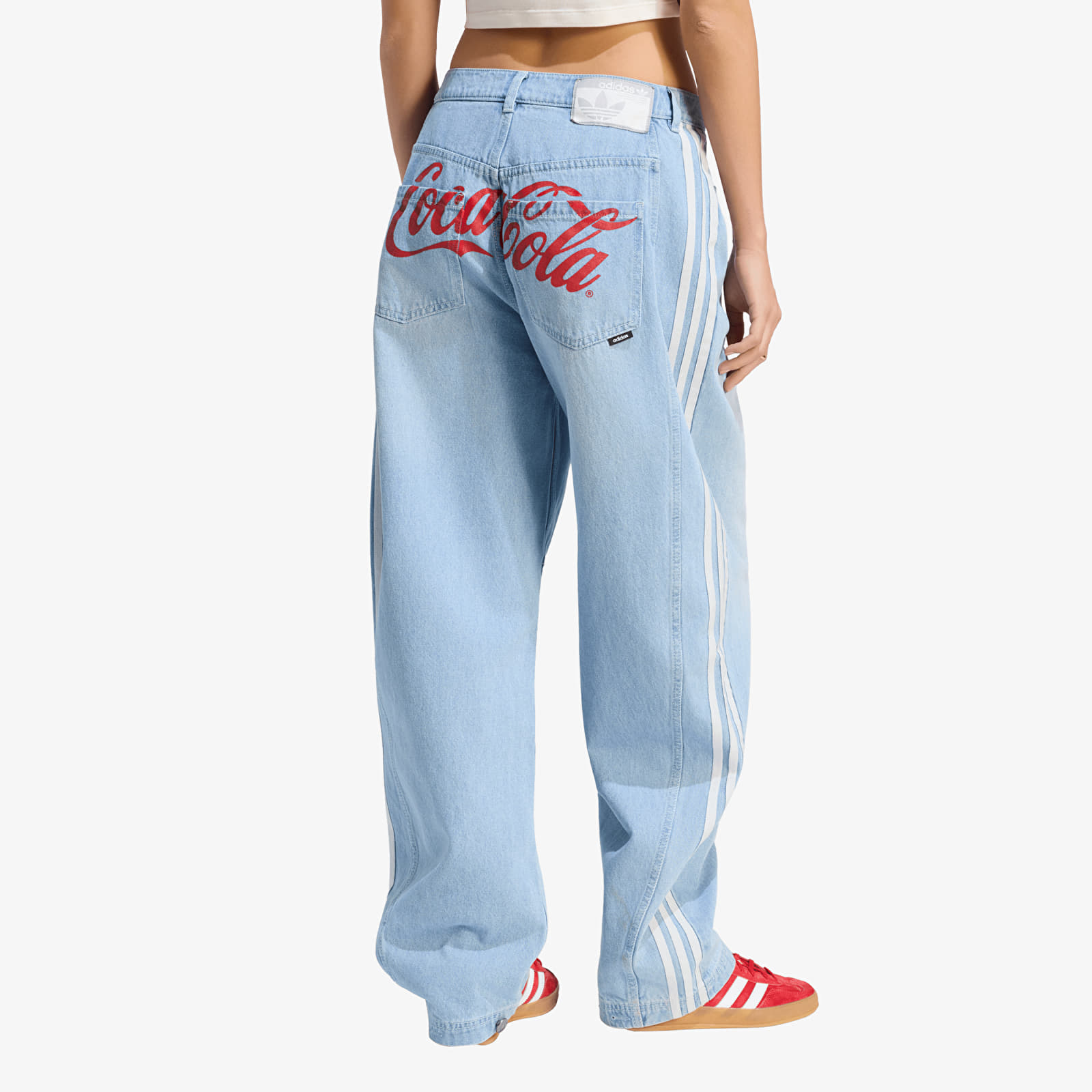 Γυναικεία jeans adidas Gfx Banana Pant Indigo Denim