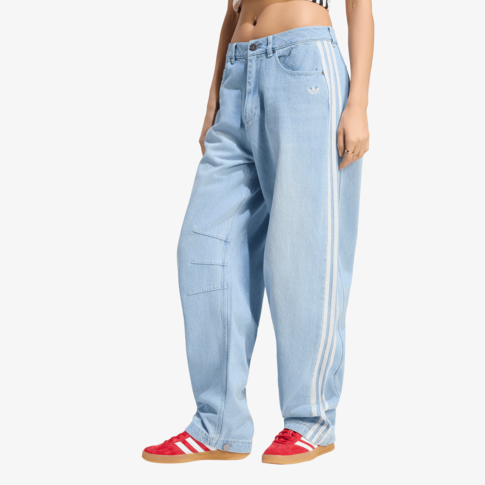 Γυναικεία jeans adidas Gfx Banana Pant Indigo Denim