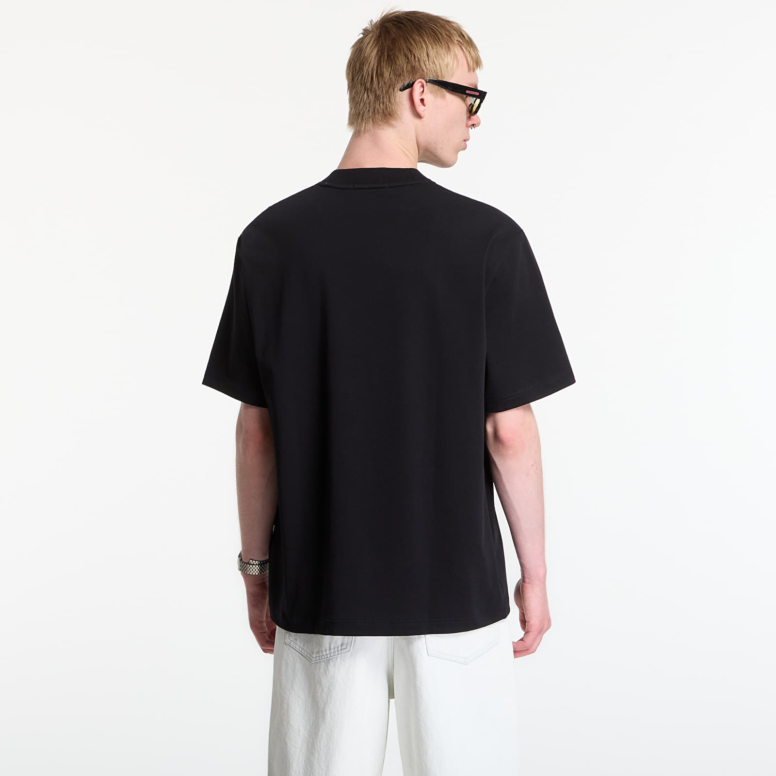 Men's T-shirts Fred Perry Pocket Detail T-Shirt Black