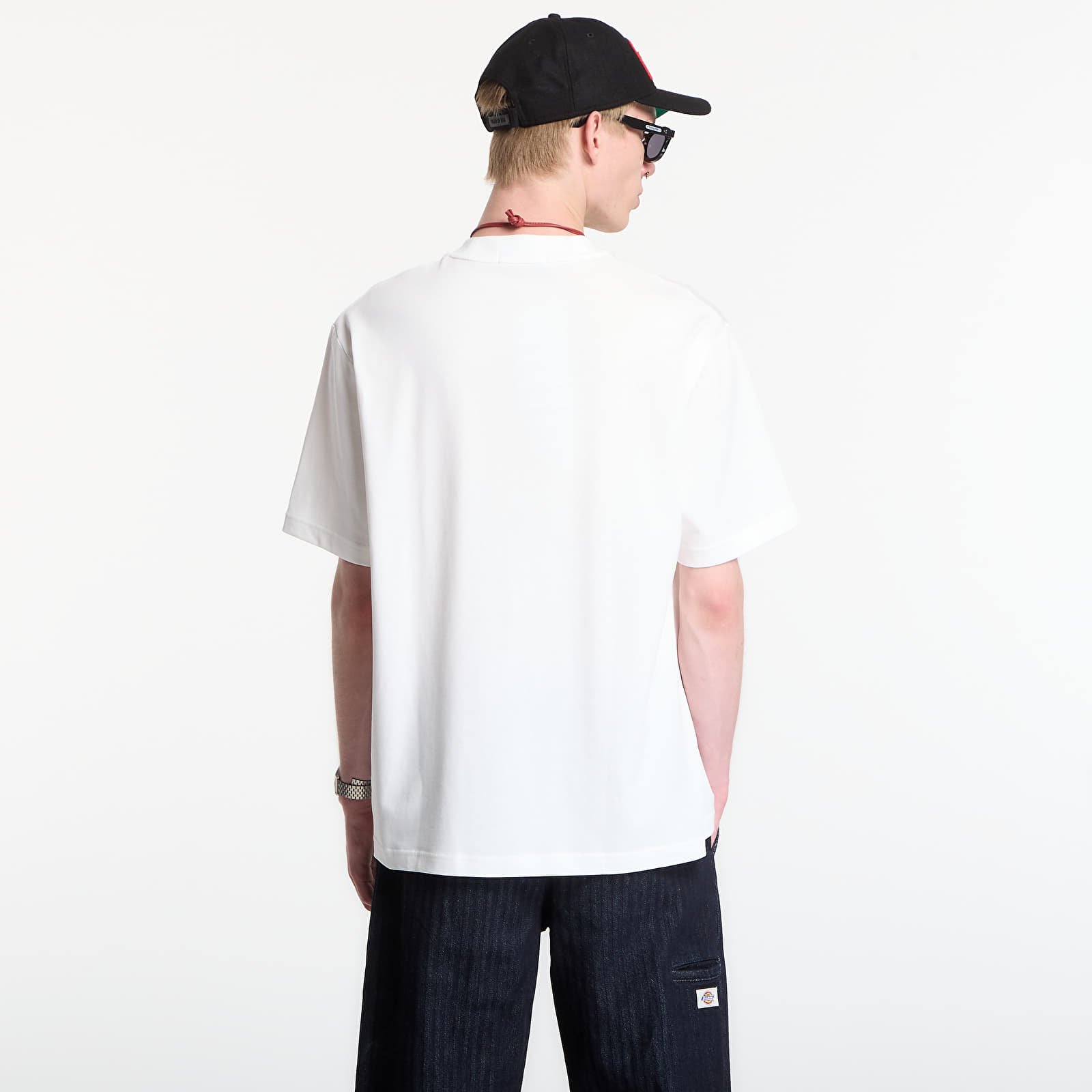 Vīriešu T-krekli Fred Perry Pocket Detail T-Shirt White