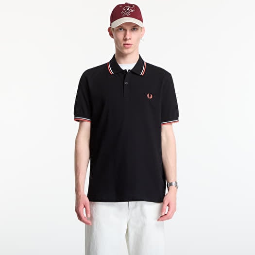 T-shirt Fred Perry Twin Tipped Fred Perry Shirt Black