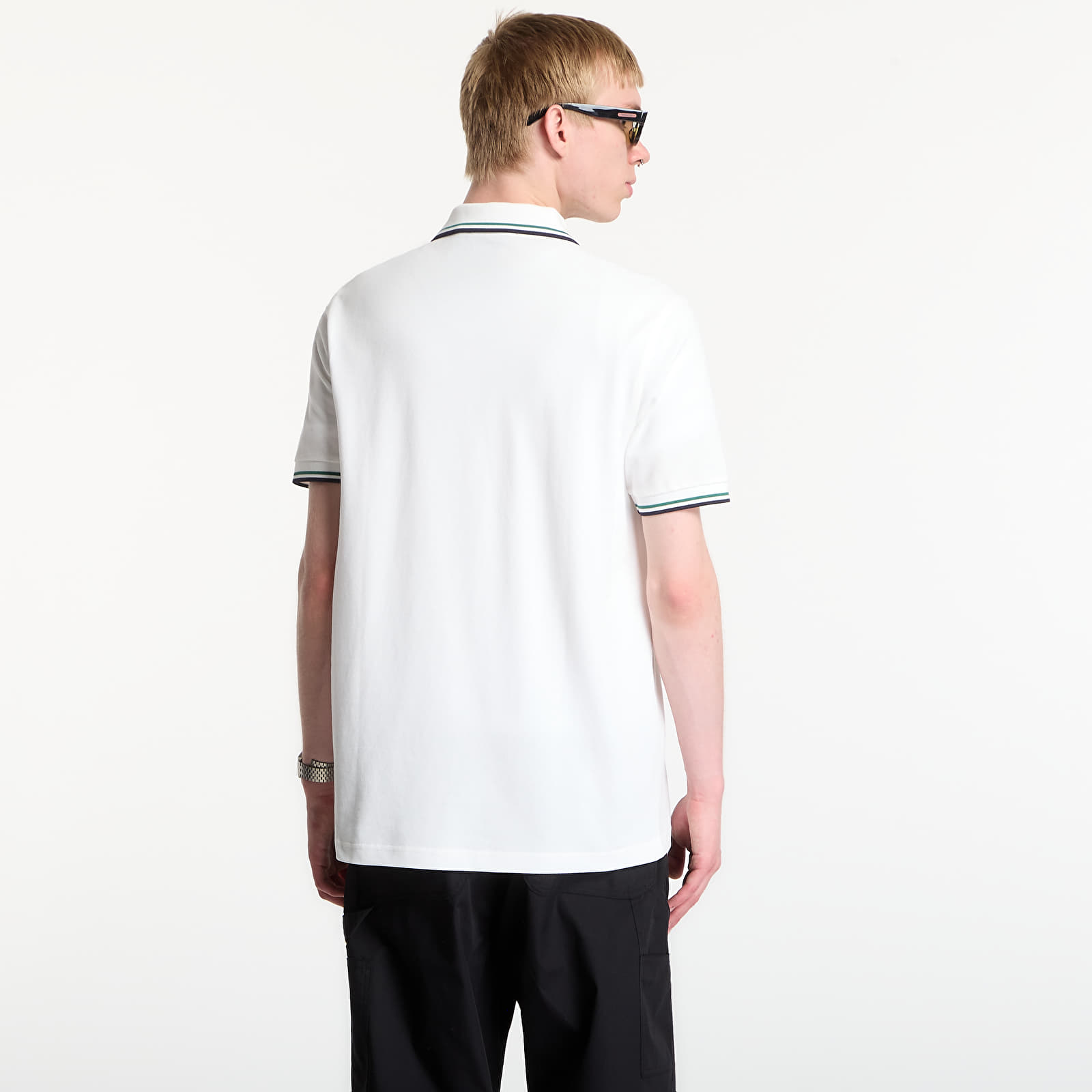 Men's T-shirts Fred Perry Twin Tipped Fred Perry Shirt White