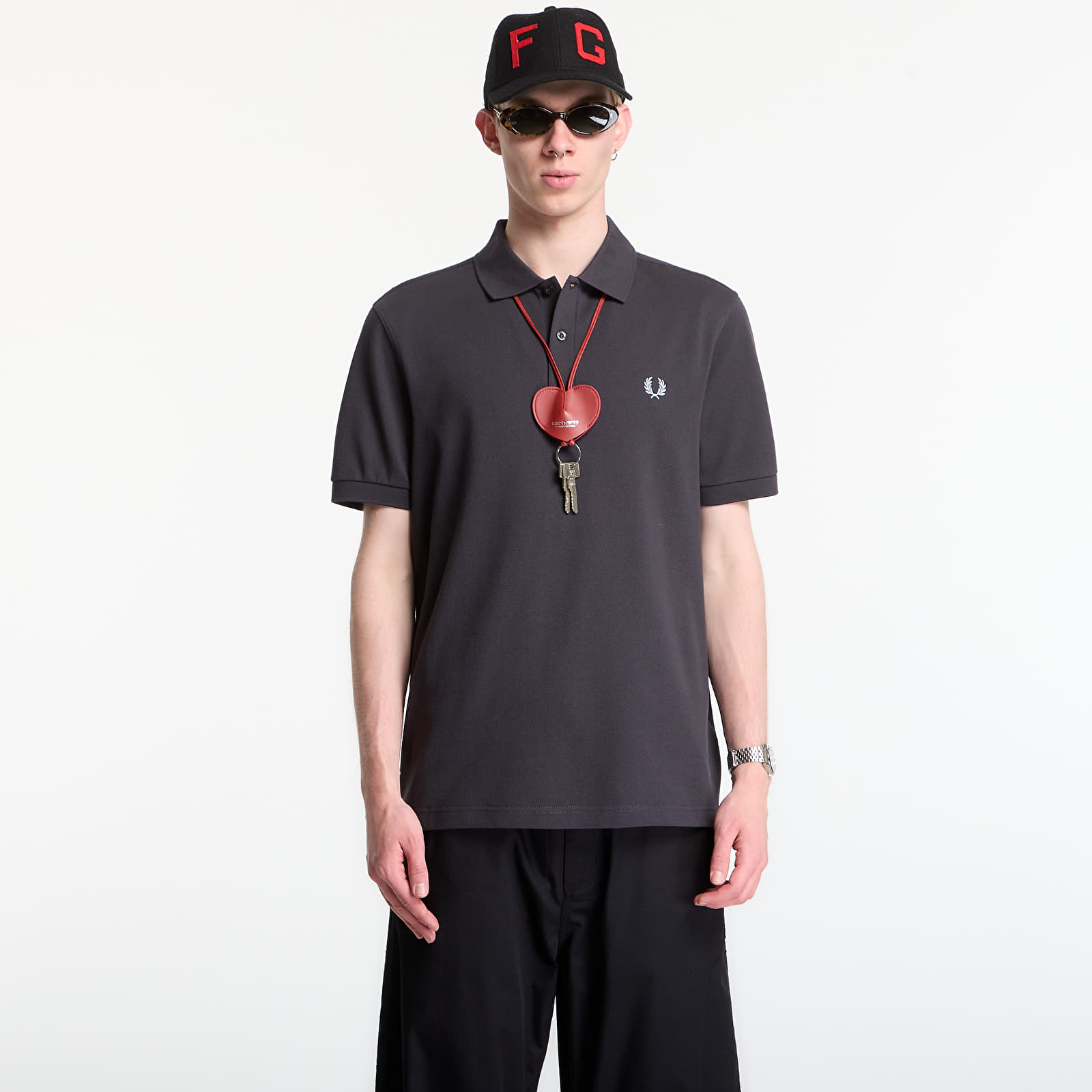 Men's T-shirts Fred Perry The Fred Perry Shirt Anchor Grey