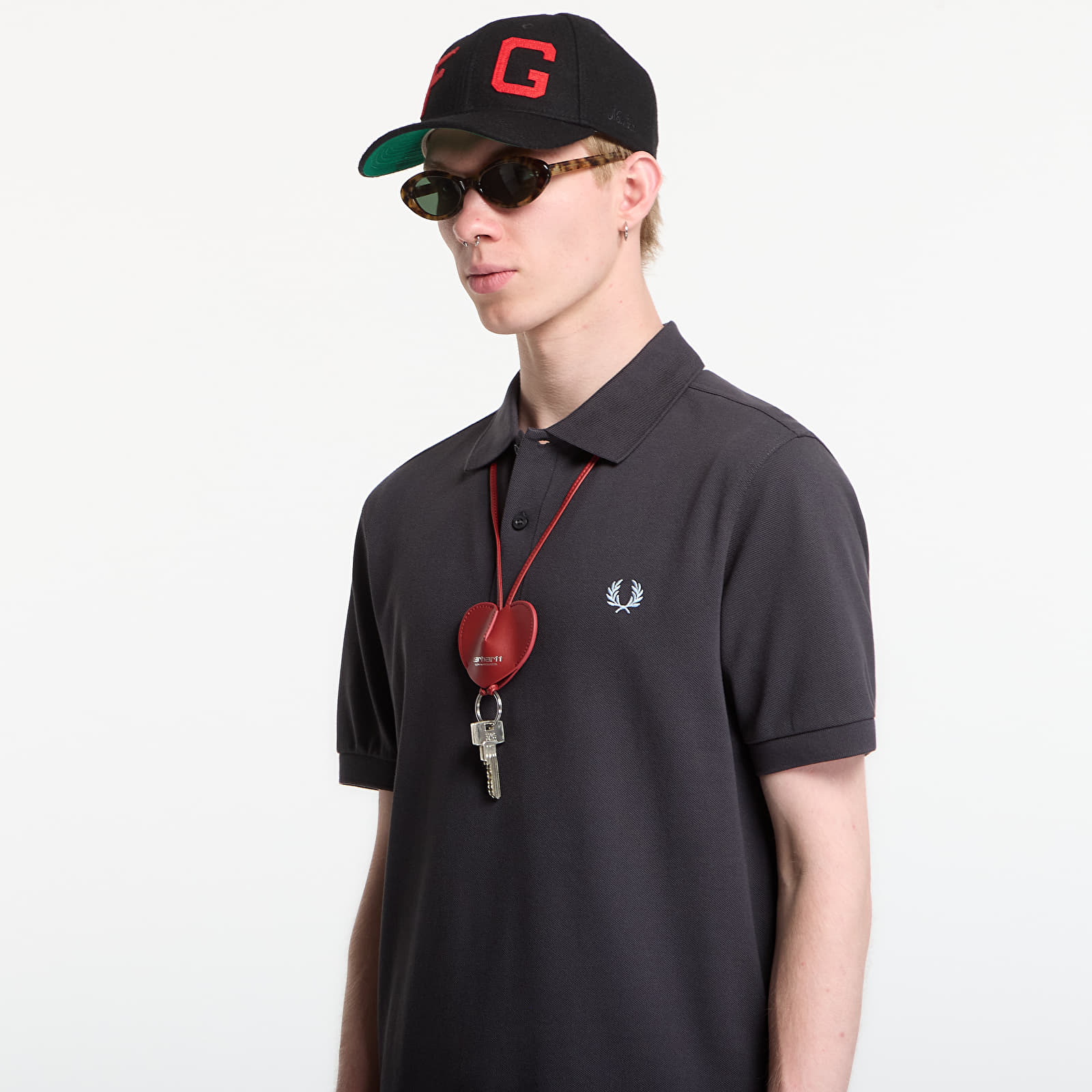 Men's T-shirts Fred Perry The Fred Perry Shirt Anchor Grey