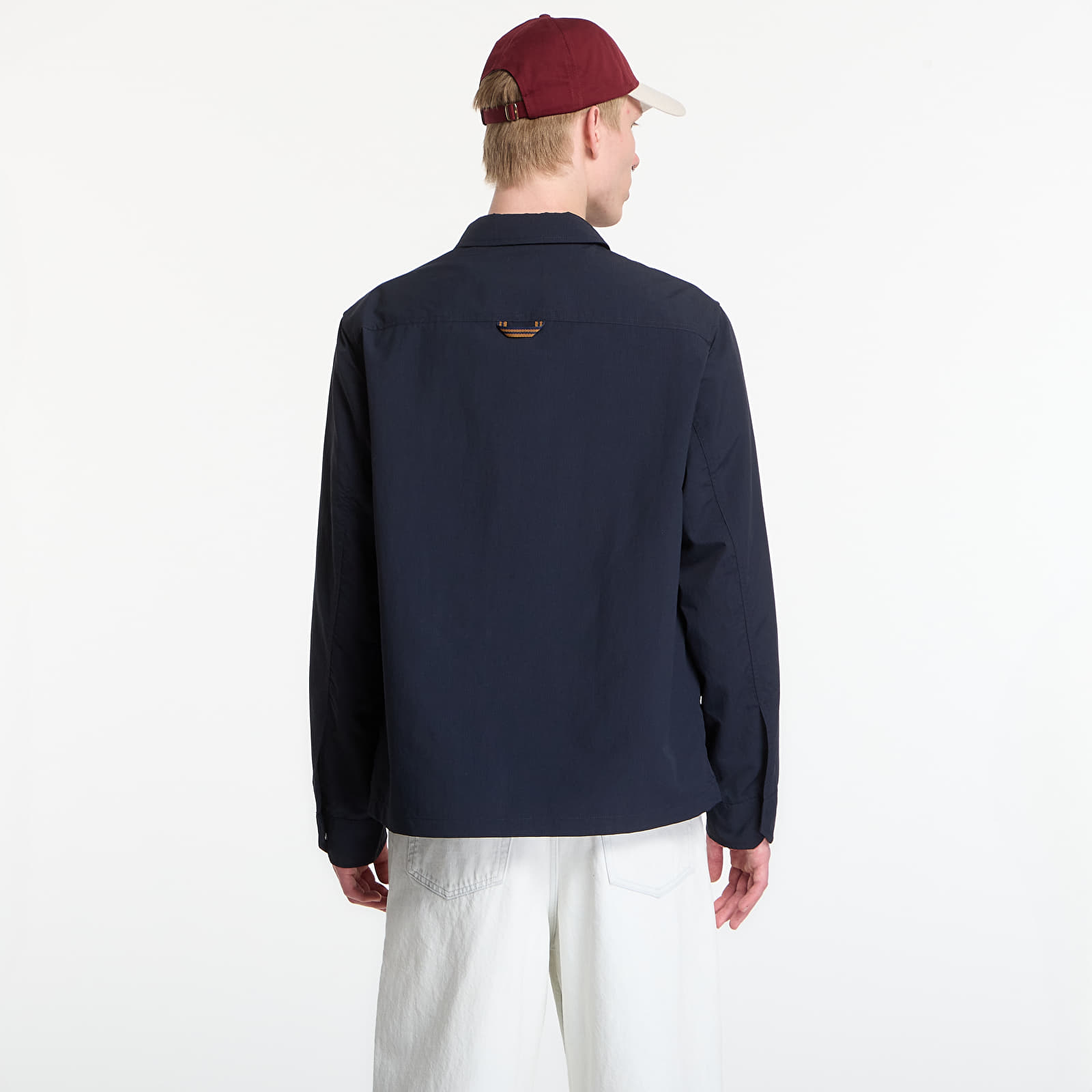 Koszule męskie Fred Perry Ripstop Pocket Overshirt Navy