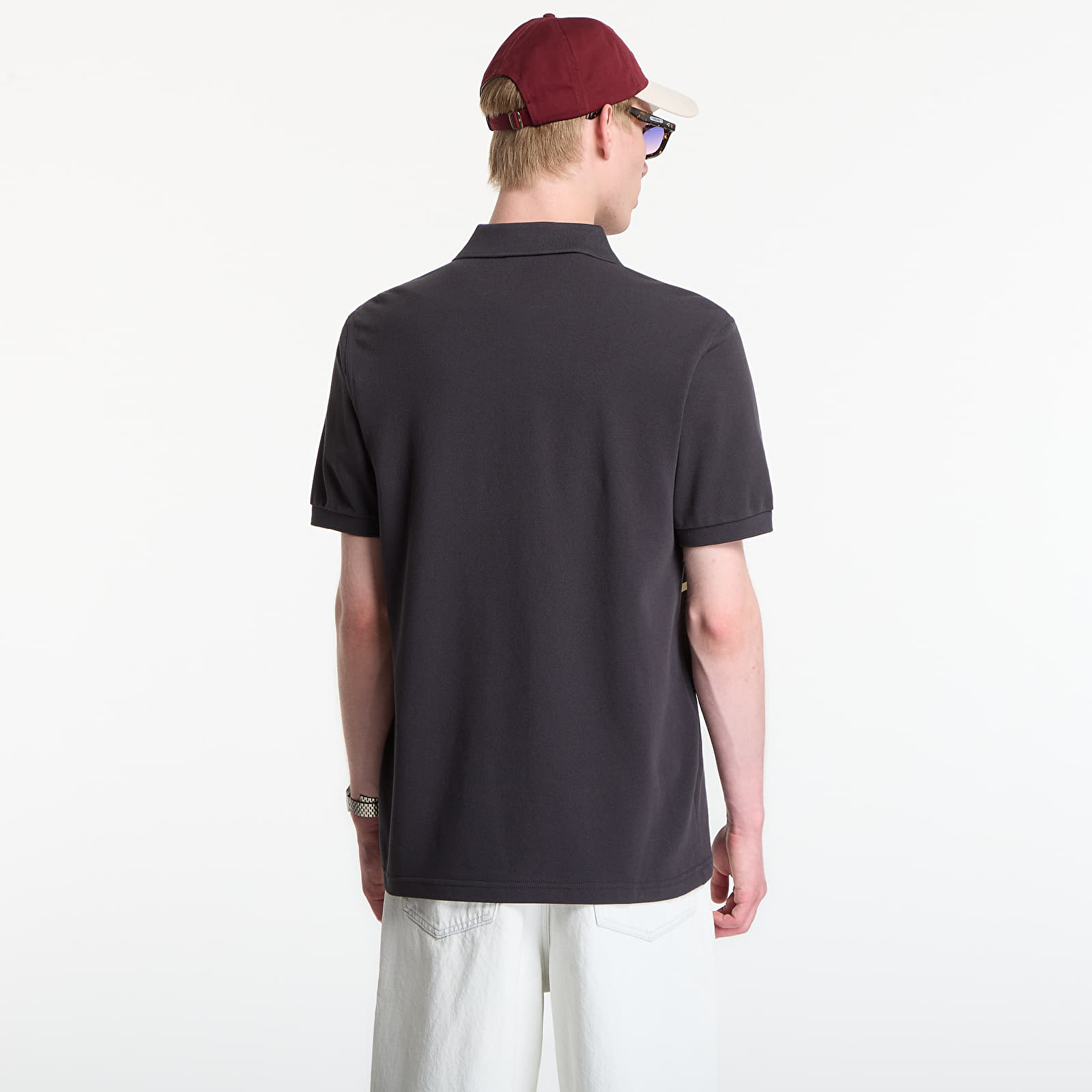 T-shirty męskie Fred Perry Fred Perry Graphic Polo Shirt Anchor Grey