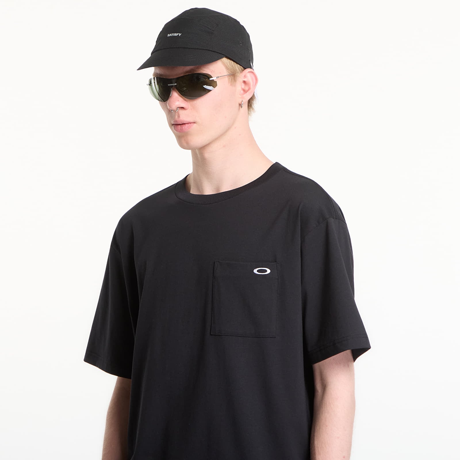 Pánske tričká Oakley O-Tech Cold Cotton Tee Bp 2.0 Pitch Black