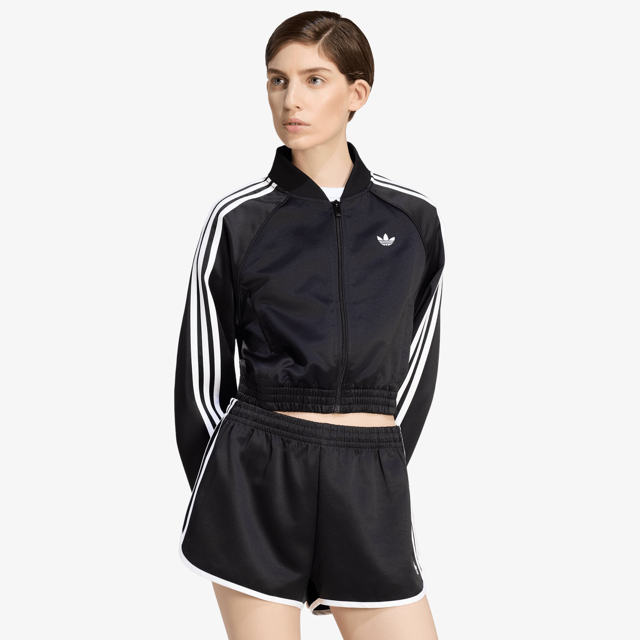 Jacket adidas Satin Sst Jacket Black/ White S