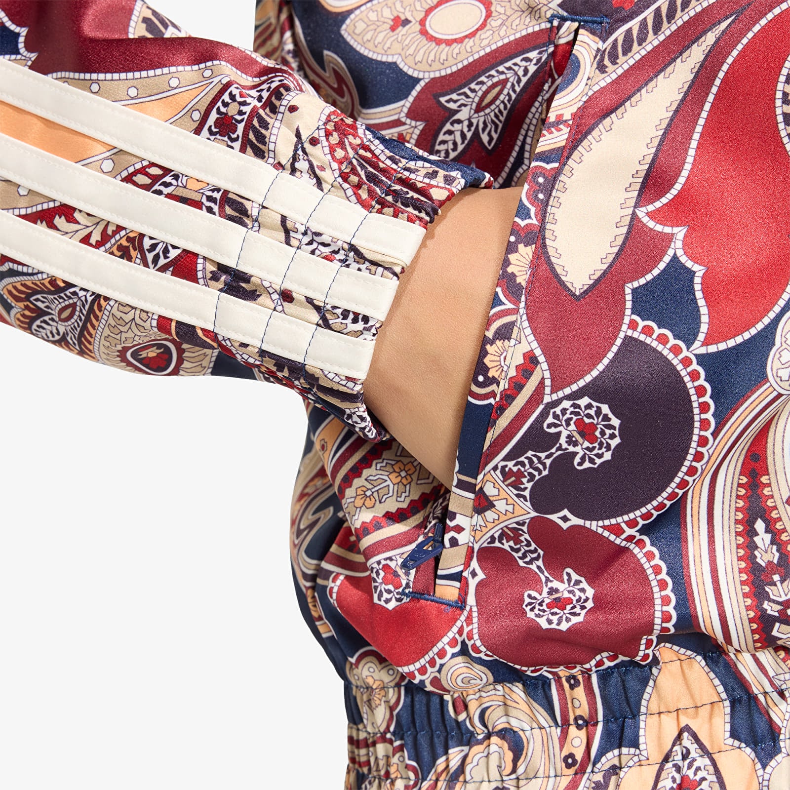 Women's jackets adidas Liberty London Firebird Satin Track Top Multicolor/ Night Indigo