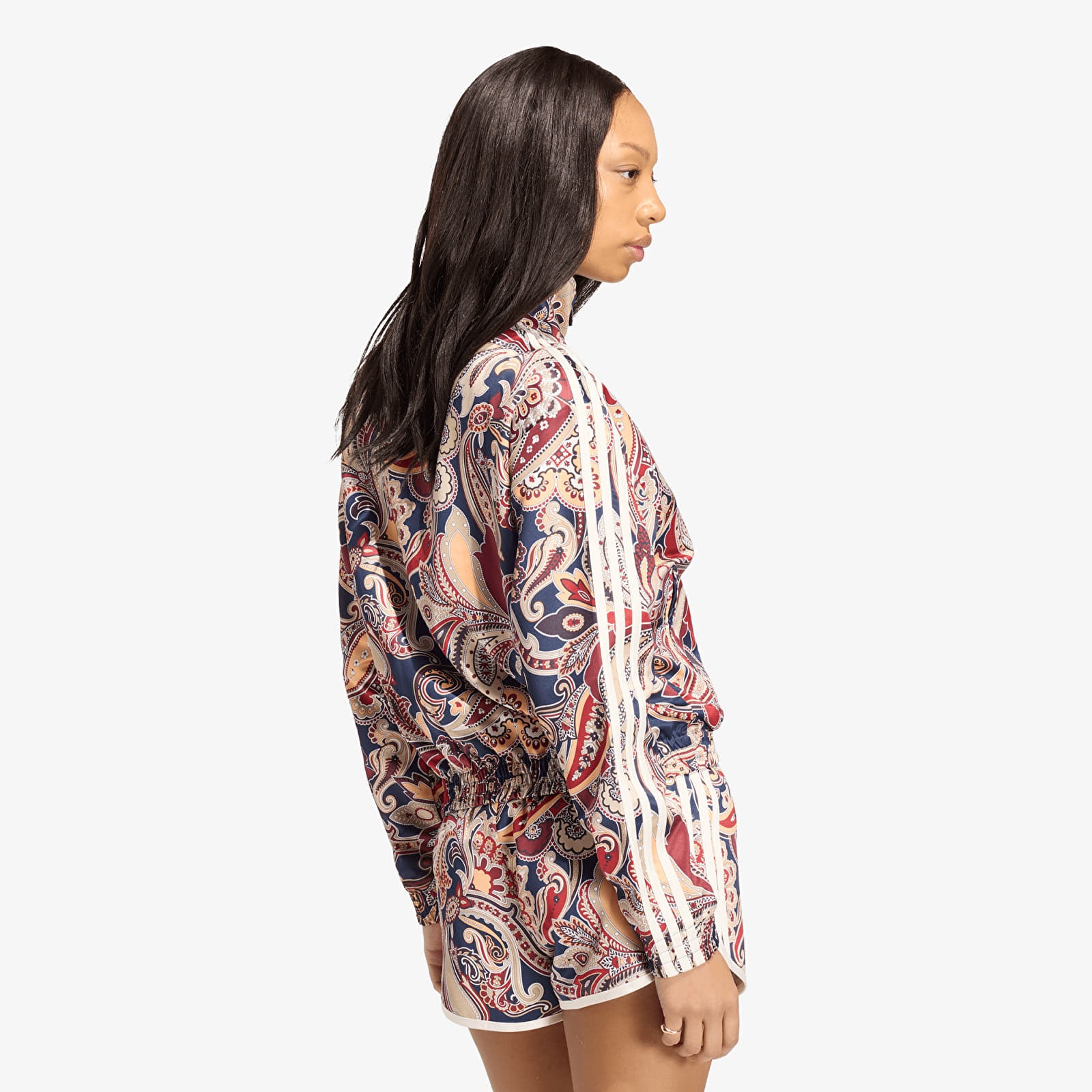 Women's jackets adidas Liberty London Firebird Satin Track Top Multicolor/ Night Indigo
