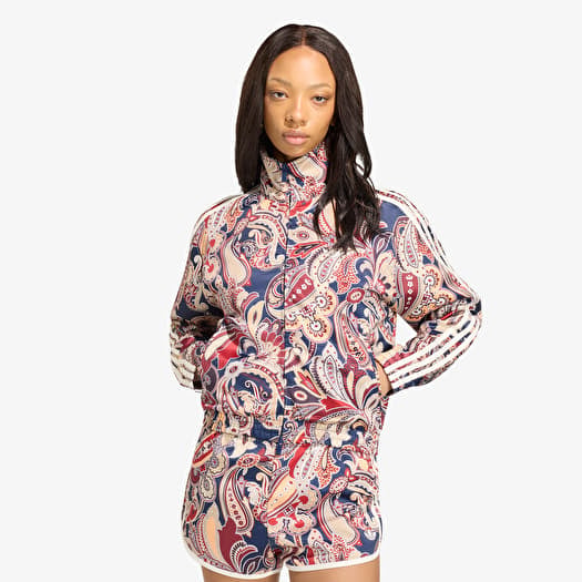 Jaka adidas Liberty London Firebird Satin Track Top Multicolor/ Night Indigo