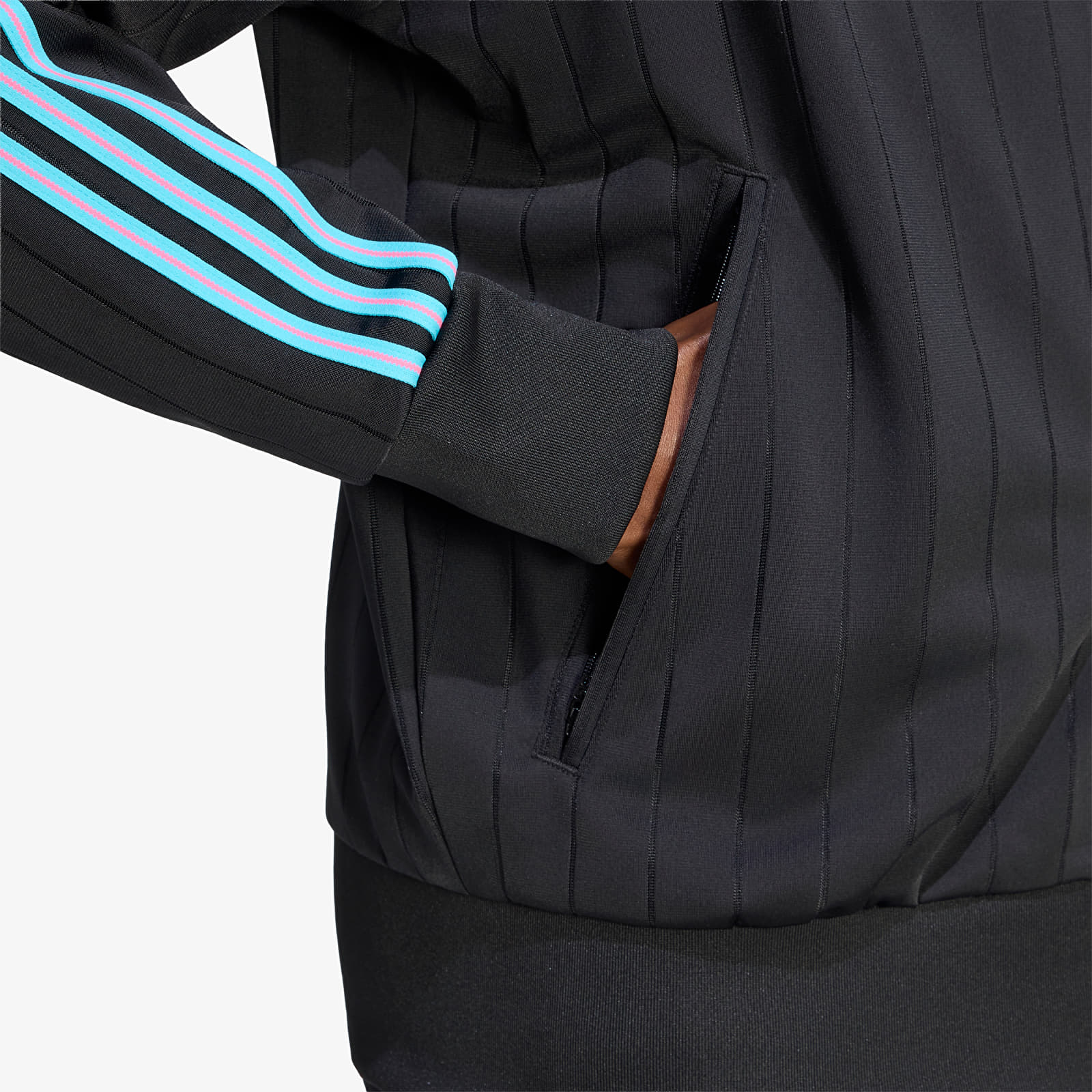 Vīriešu džemperi adidas Firebird Drop Needle Track Top Black