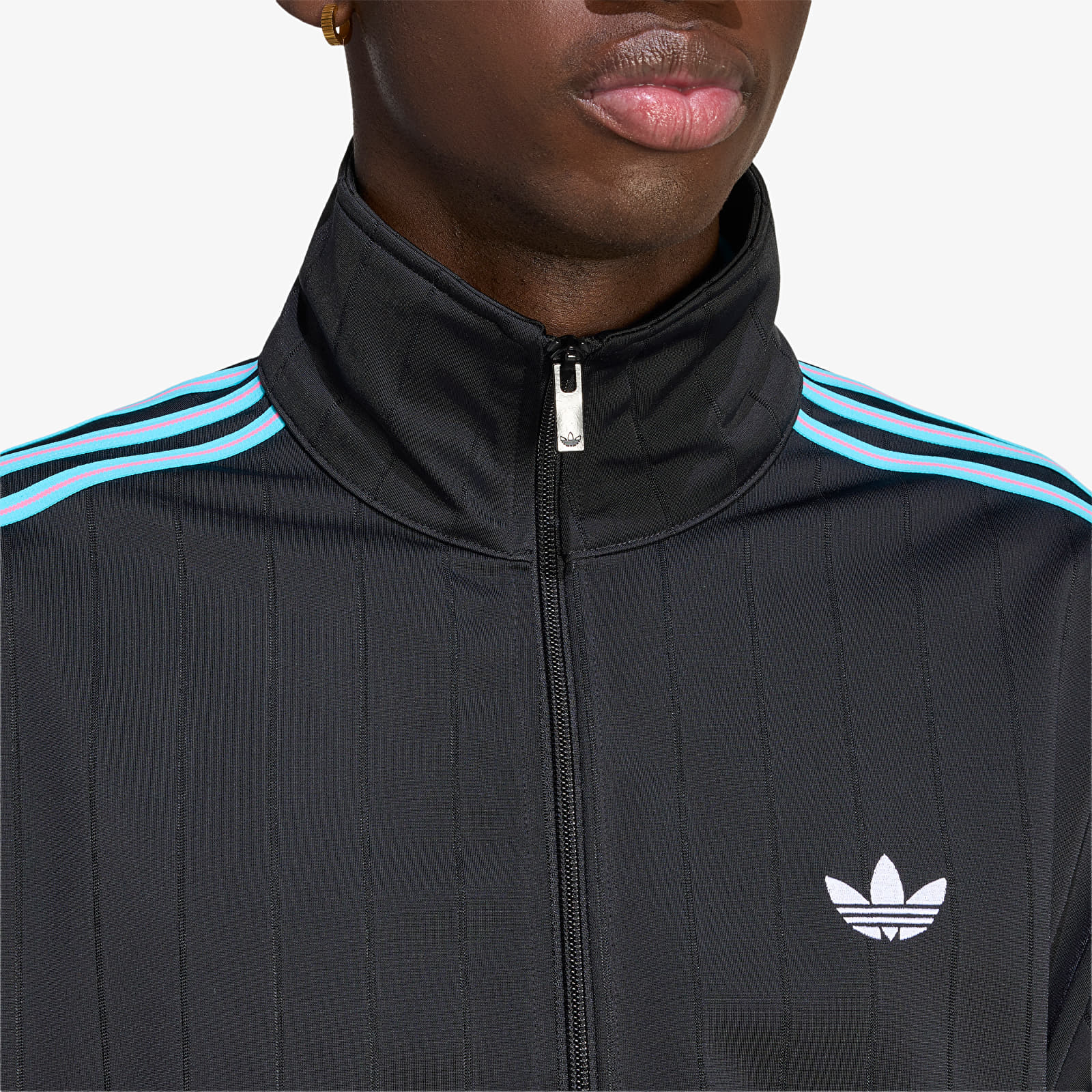 Vīriešu džemperi adidas Firebird Drop Needle Track Top Black