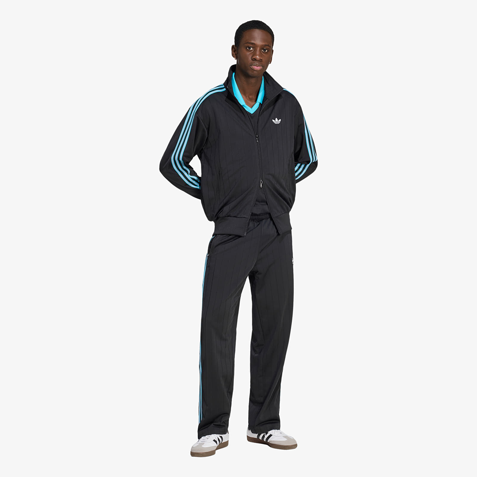 Vīriešu džemperi adidas Firebird Drop Needle Track Top Black
