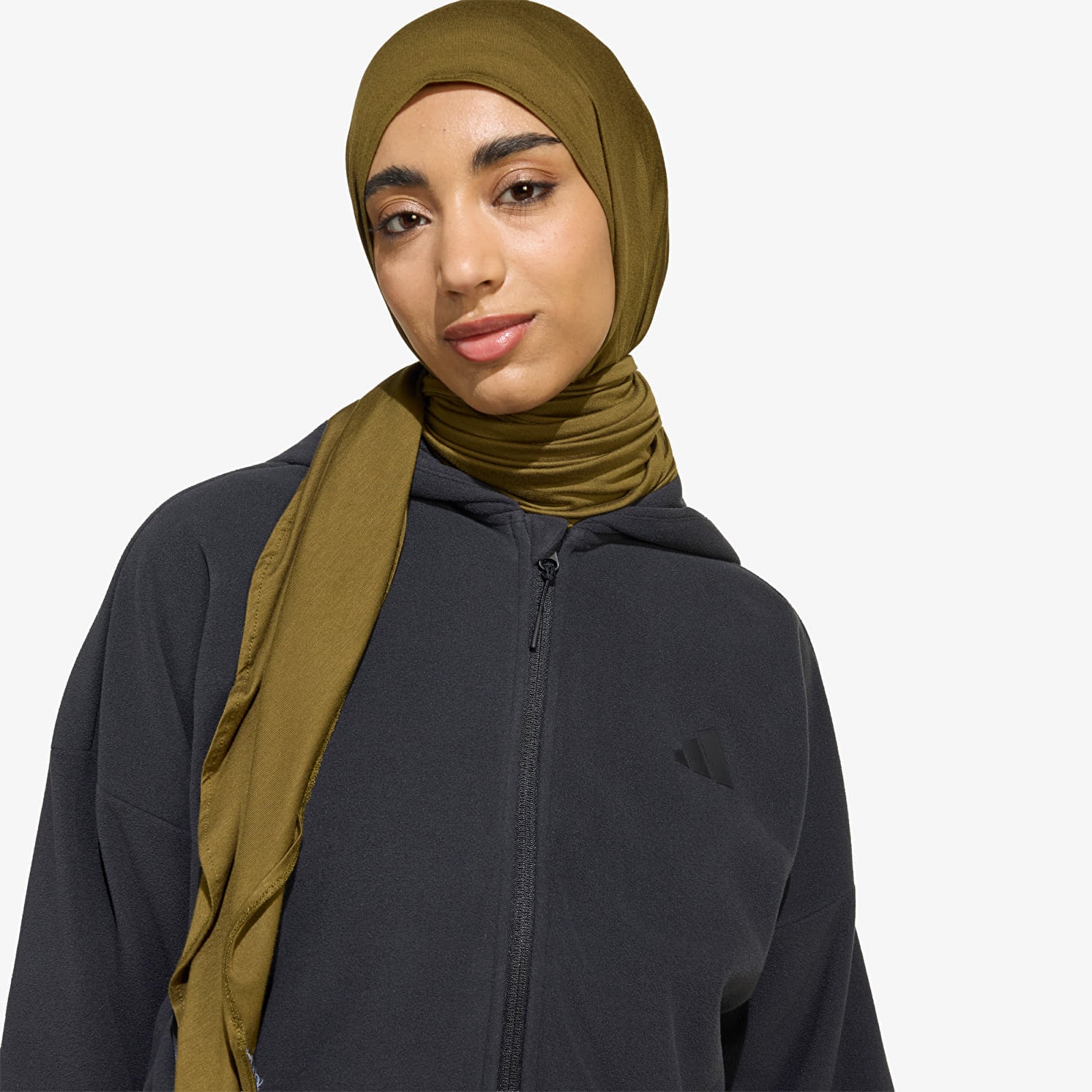 Sweatshirts für Frauen adidas W Ct Gl Halo Fz Black