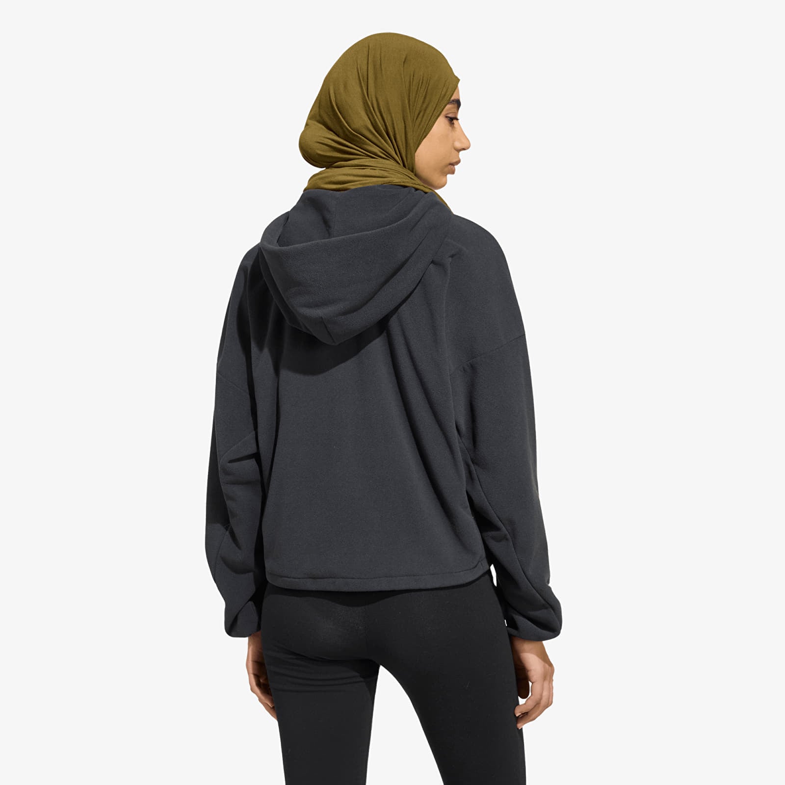 Sweatshirts für Frauen adidas W Ct Gl Halo Fz Black