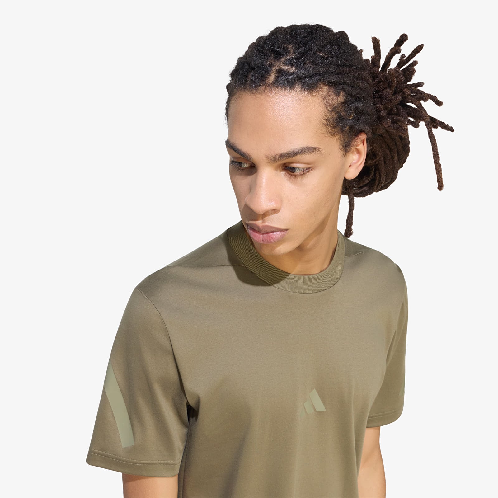 Men's T-shirts adidas Z.N.E. T-Shirt Olive Strata