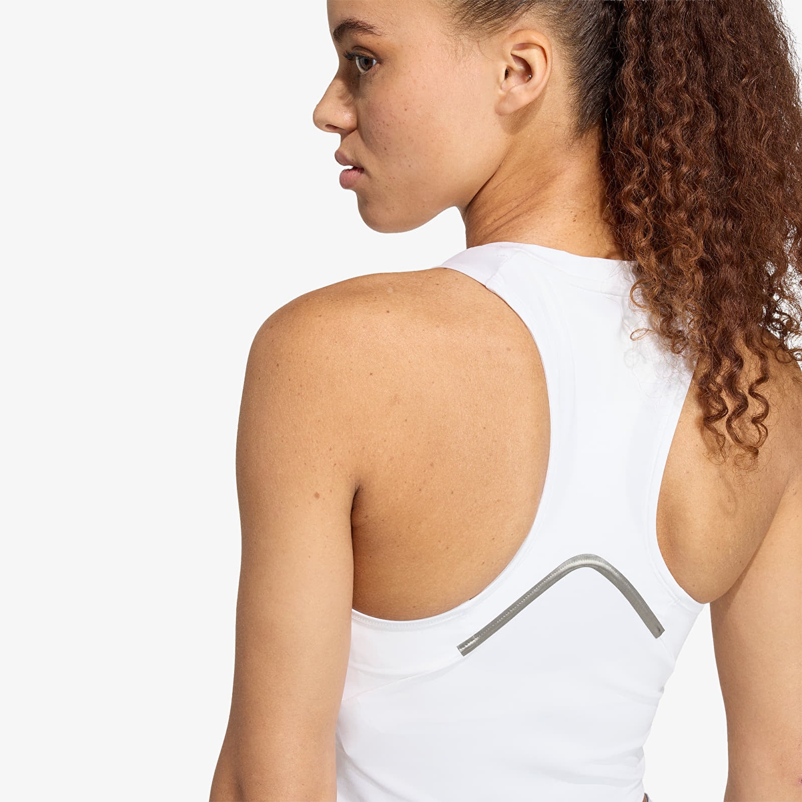 Tanktops für Frauen adidas Y-Tank Pro White