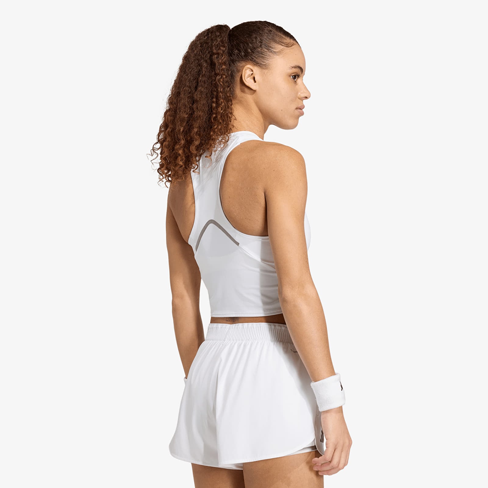 Tanktops für Frauen adidas Y-Tank Pro White