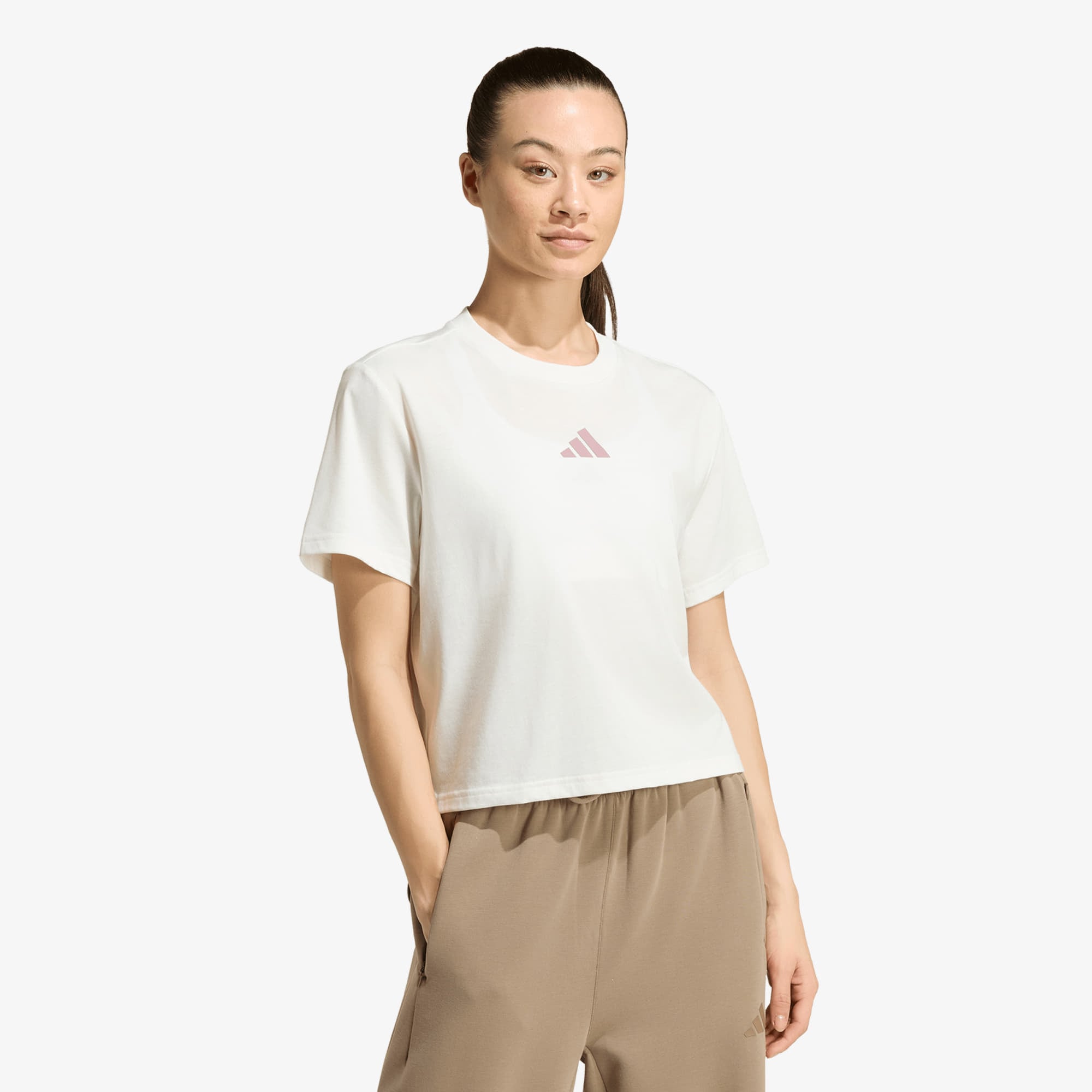 T-shirt adidas W Motion G T Off White M