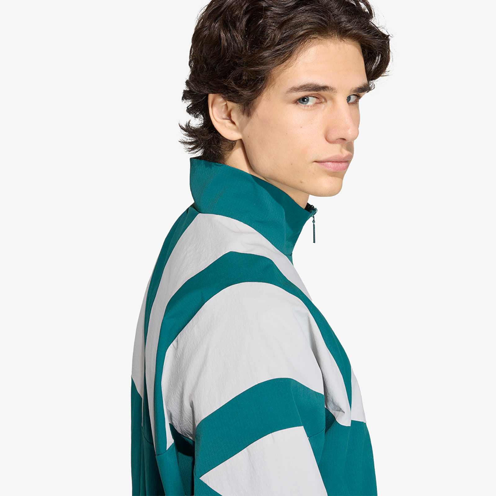 Windjacks voor heren adidas Tt Rich Green