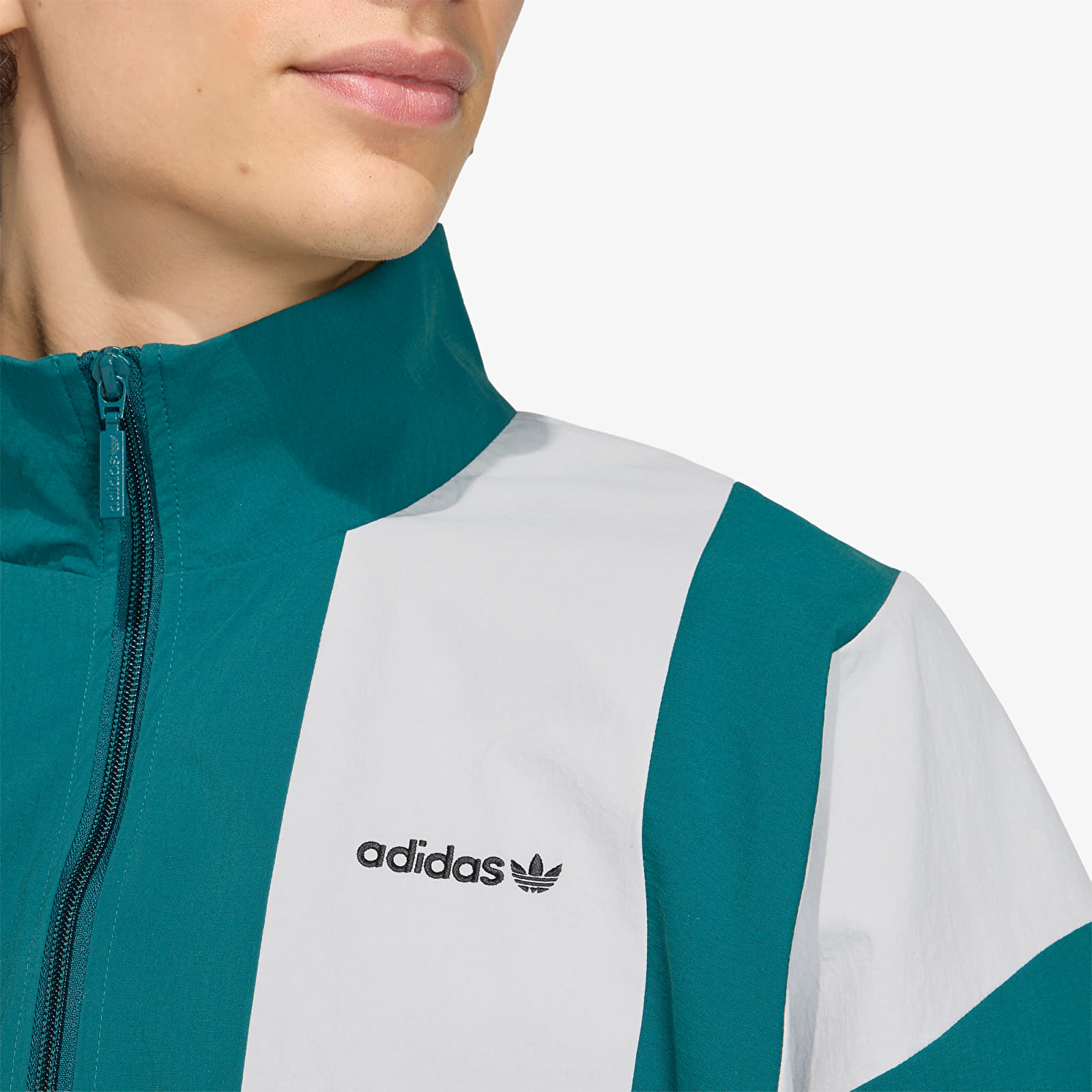 Windjacks voor heren adidas Tt Rich Green