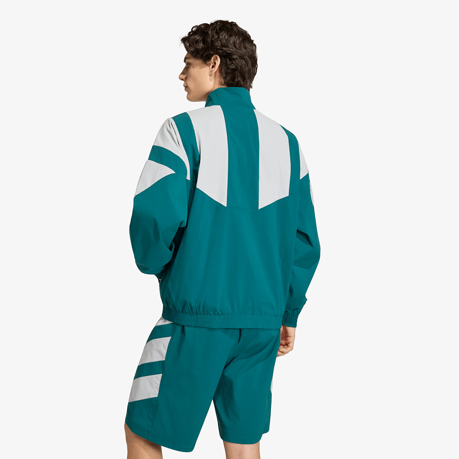 Windjacks voor heren adidas Tt Rich Green