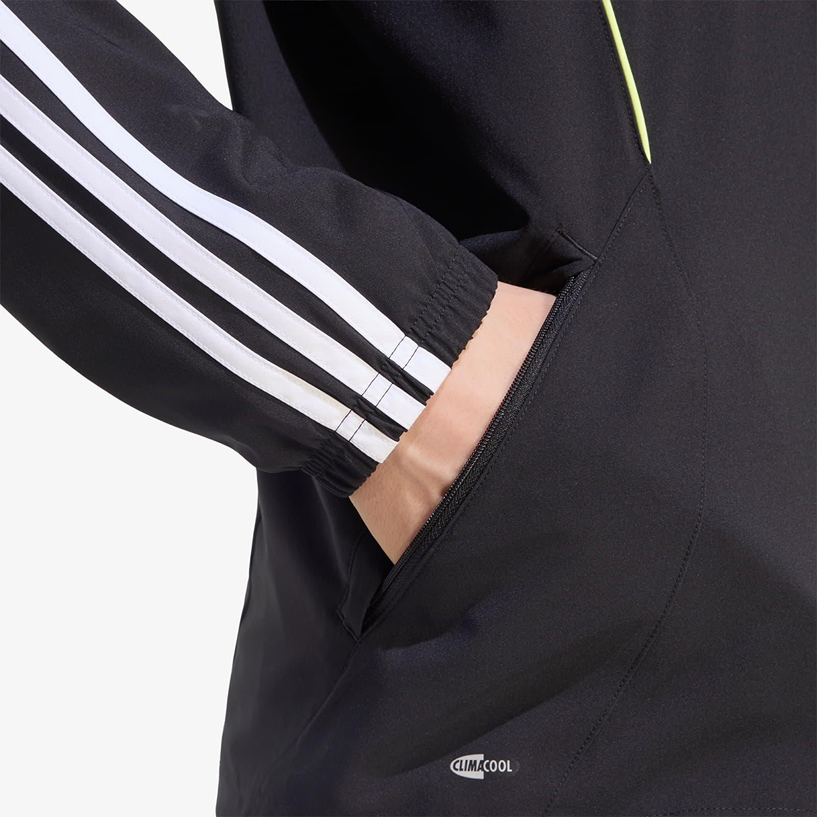 Vīriešu vējjakas adidas Teamgeist Tt Black/ White
