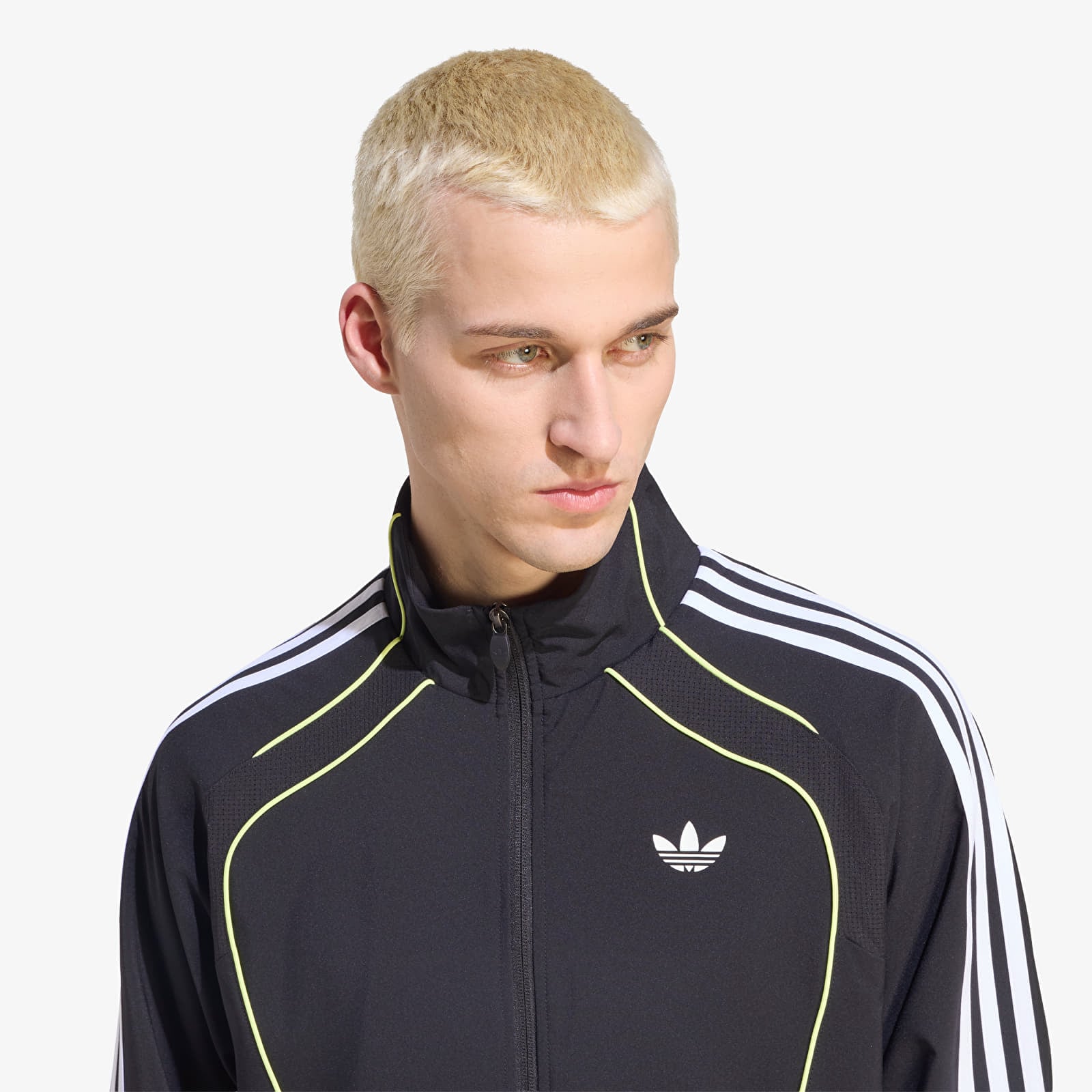 Vīriešu vējjakas adidas Teamgeist Tt Black/ White