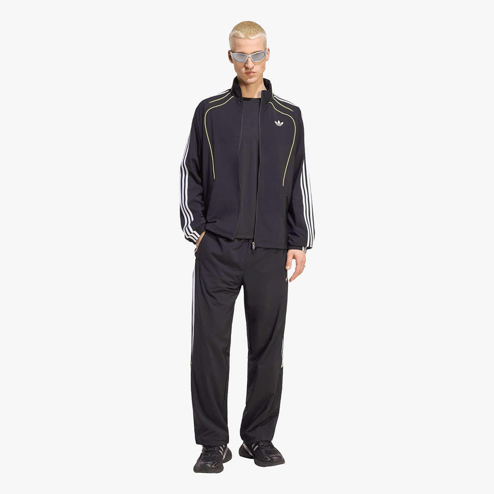 Vīriešu vējjakas adidas Teamgeist Tt Black/ White