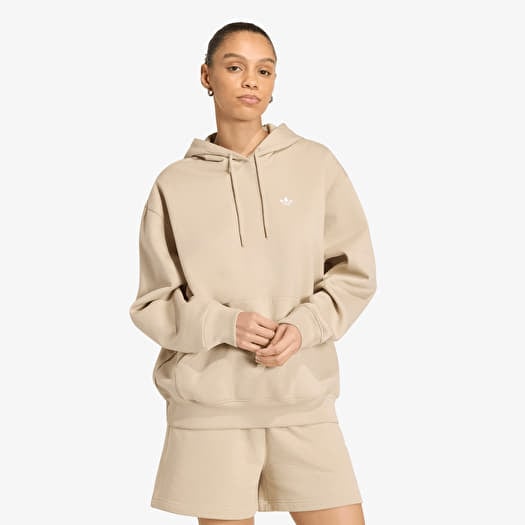Sweatshirt adidas Ess Fl Hd Os Khaki Three