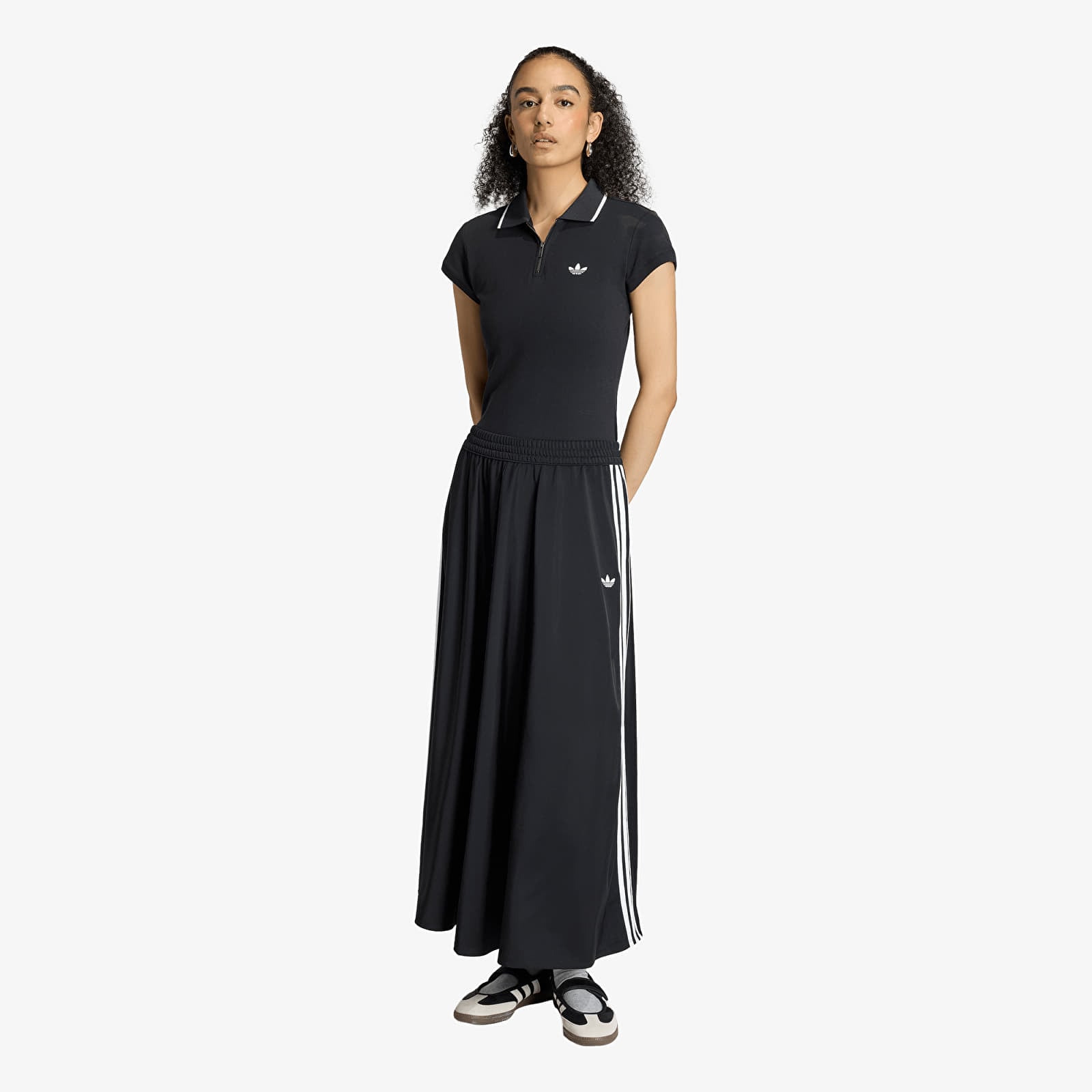 Moteriški sijonai adidas Firebird Skirt Black/ White