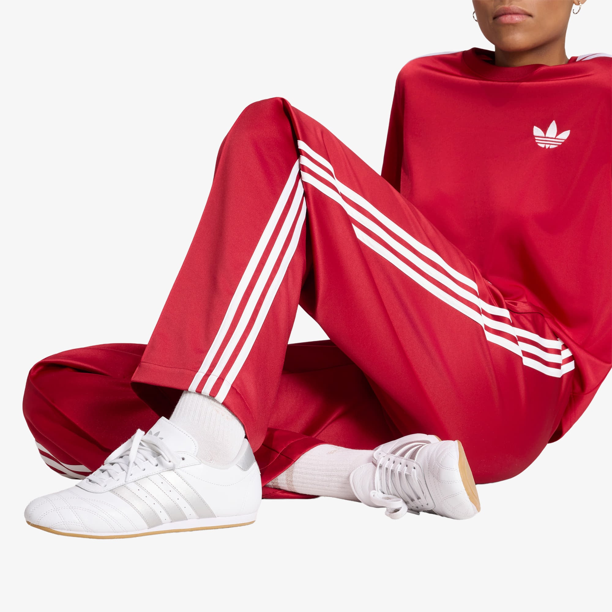 Pants adidas Sst Loose Tp Team Victory Red/ White L