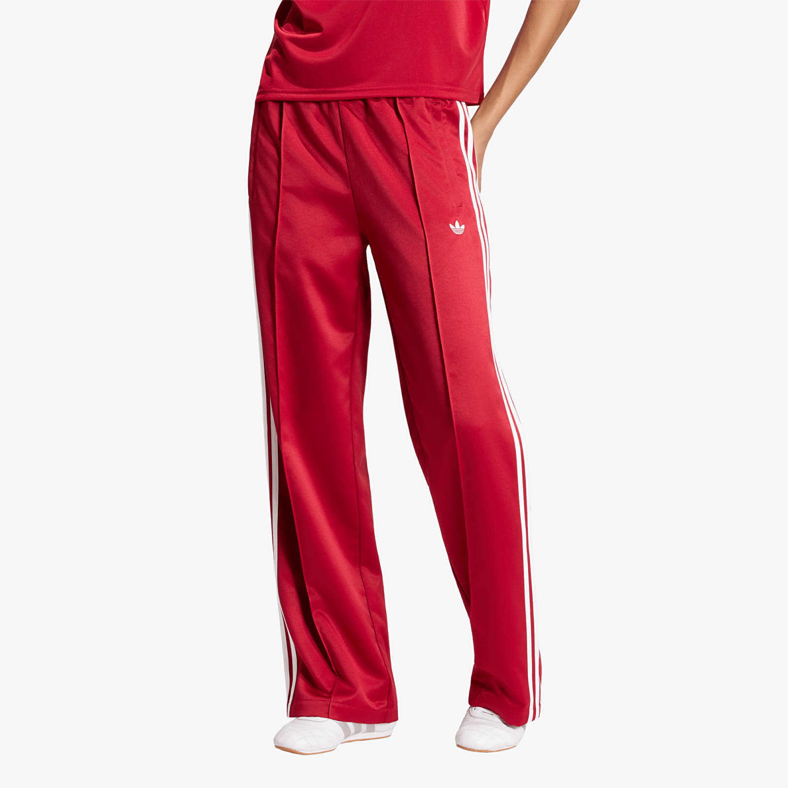 Women's Trousers adidas Sst Loose Tp Team Victory Red/ White