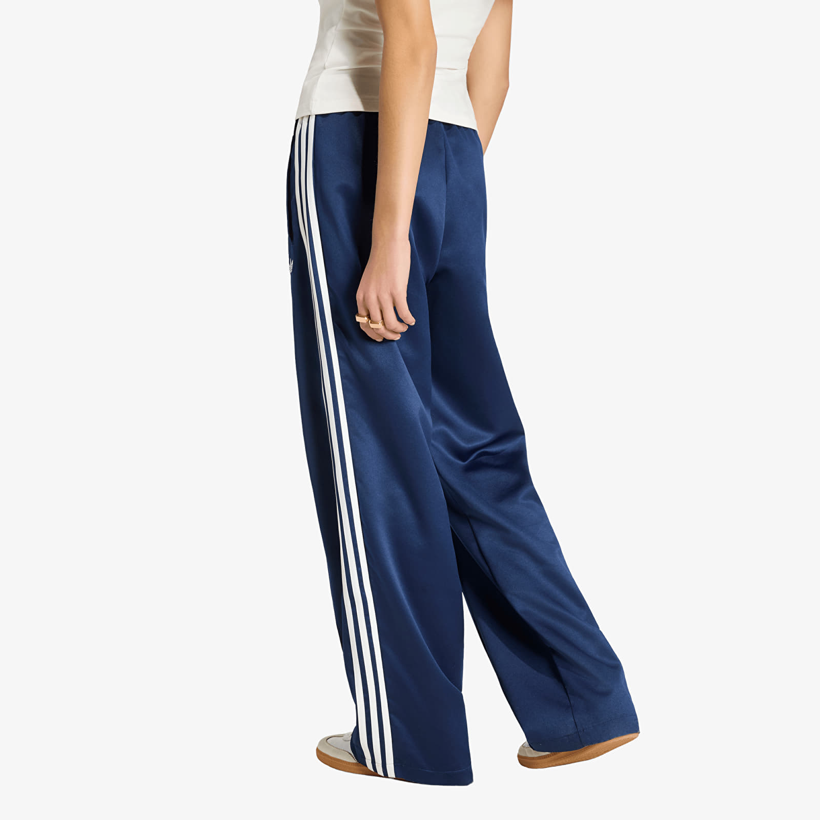 Women's Trousers adidas Sst Loose Tp Night Indigo/ White