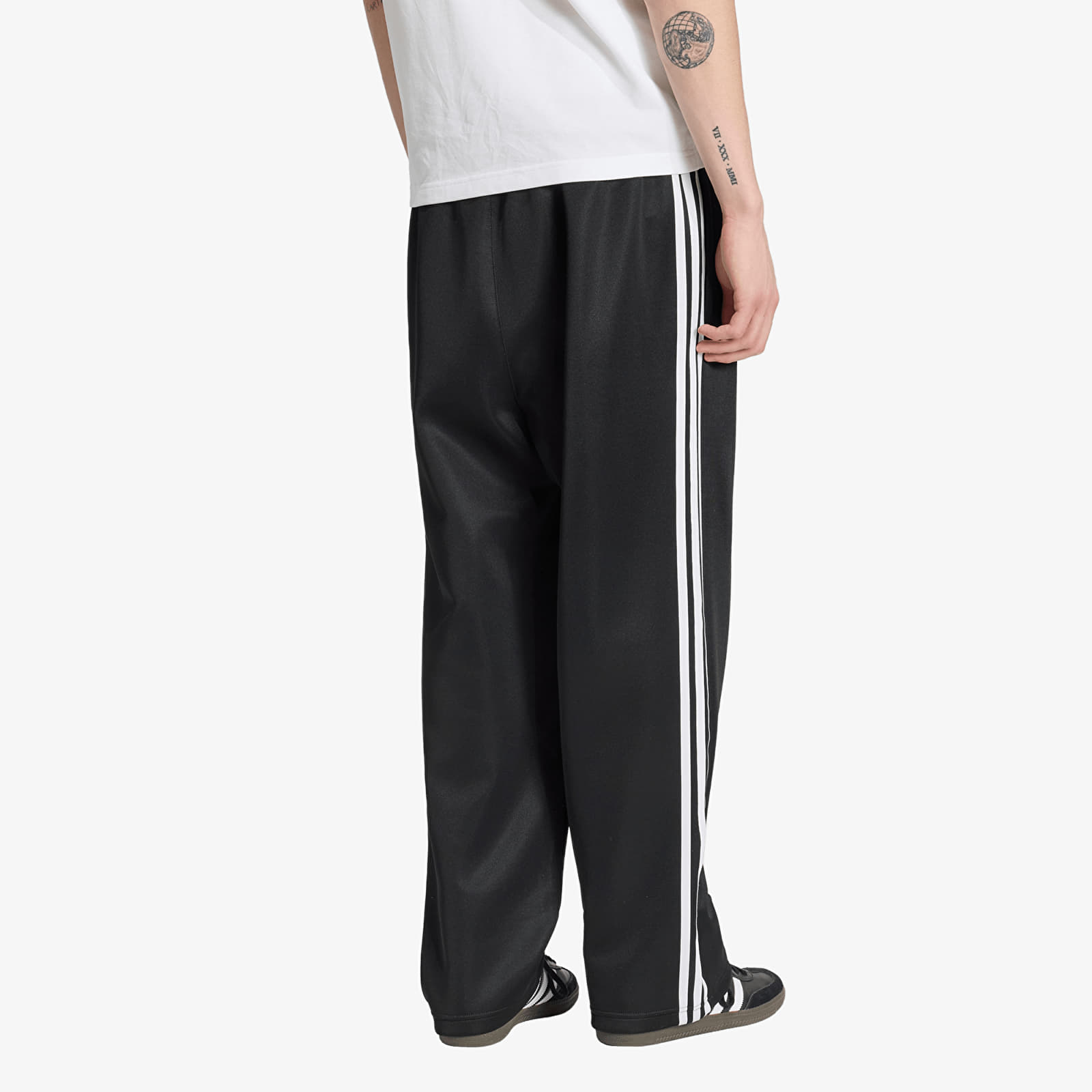Tepláky adidas Spacer Drill Tp Black/ White
