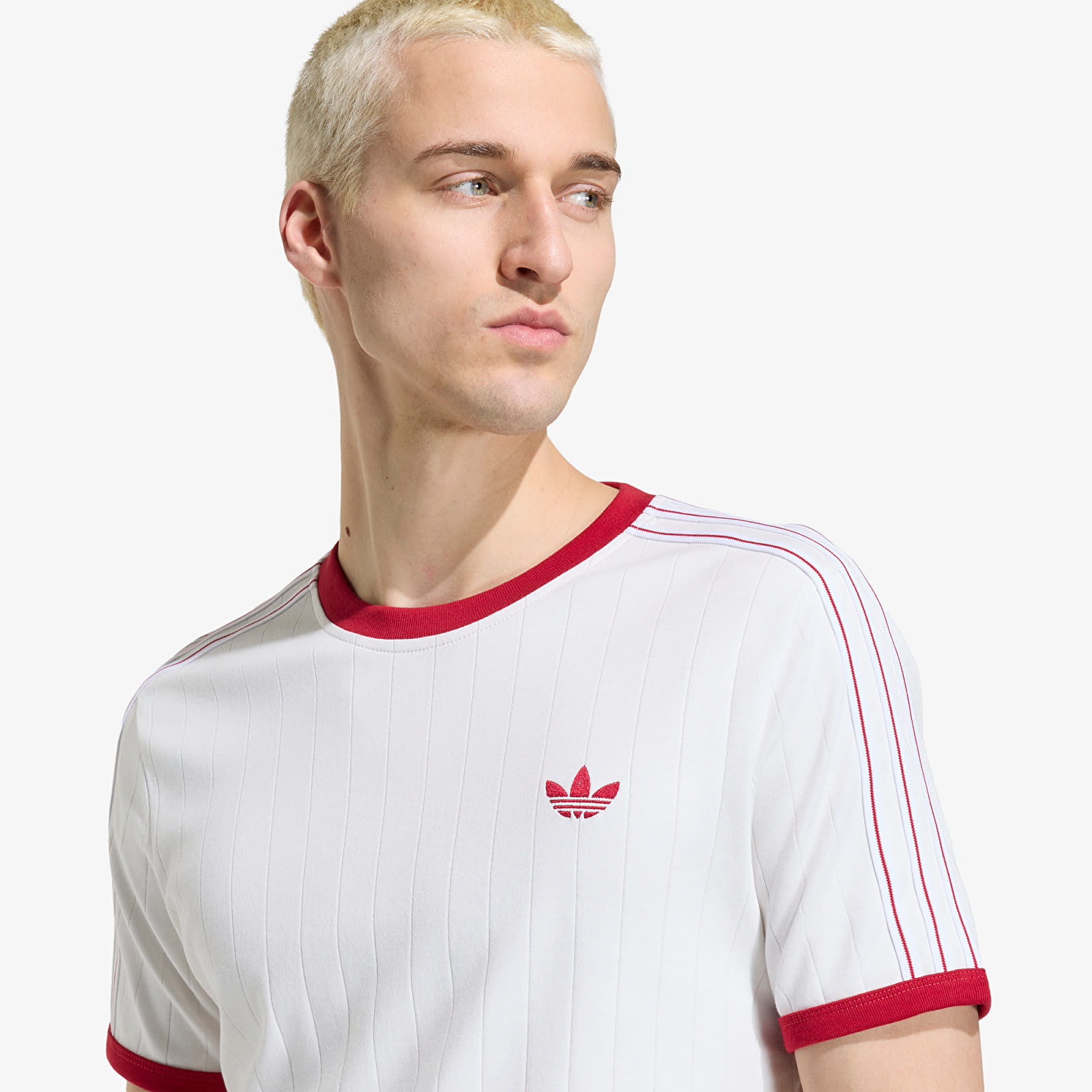 Muške majice kratkih rukava adidas 3s Tee Str Cloud White