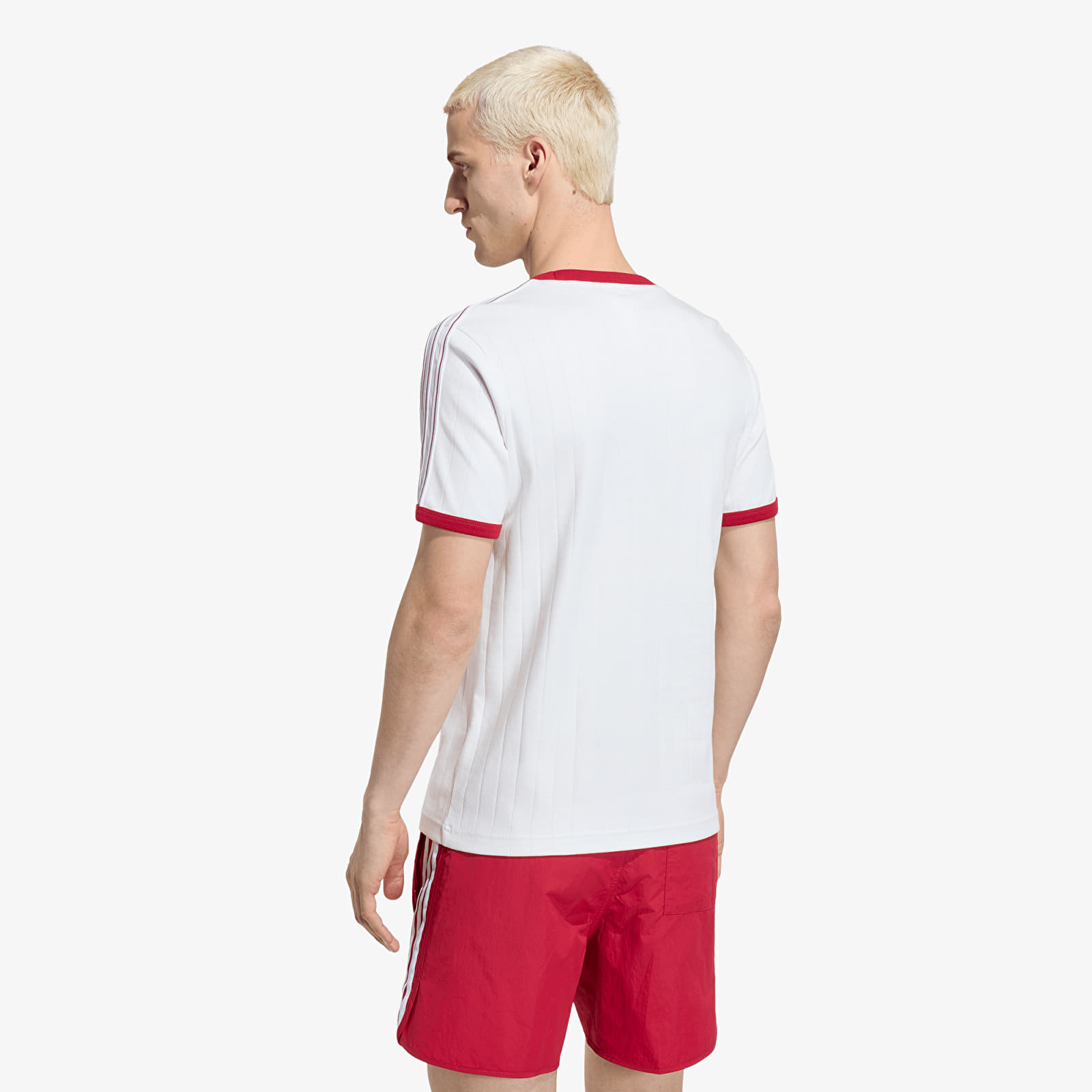 Muške majice kratkih rukava adidas 3s Tee Str Cloud White