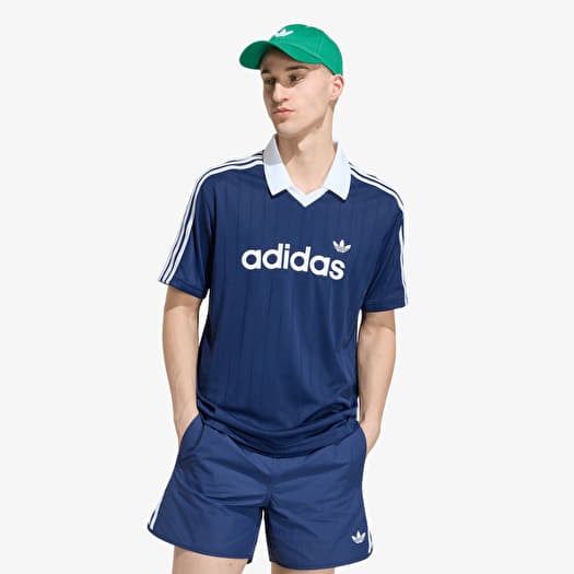 Koszulka adidas Pinstr Jsy Night Indigo/ White