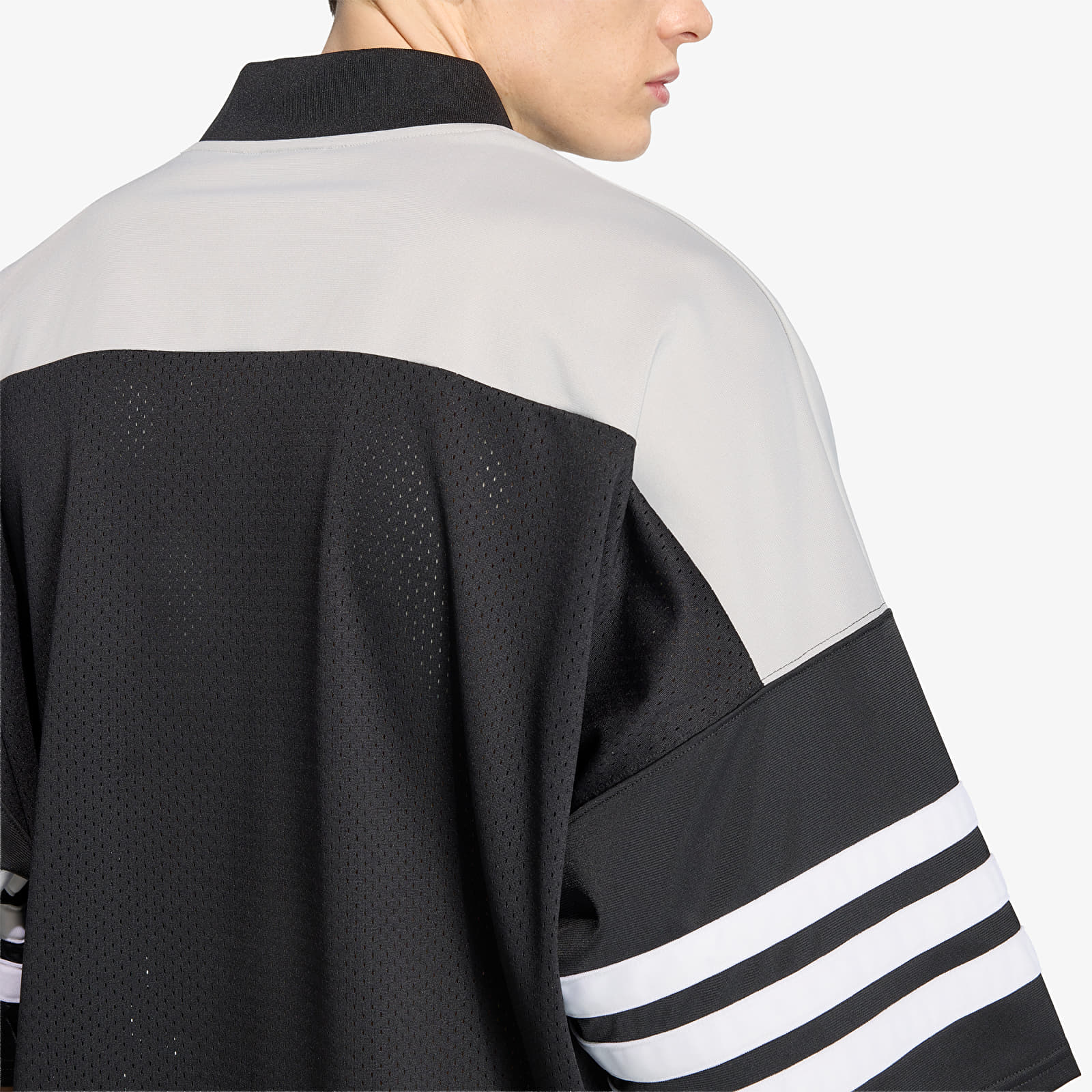 Herenshirts adidas Jsy Black/ White