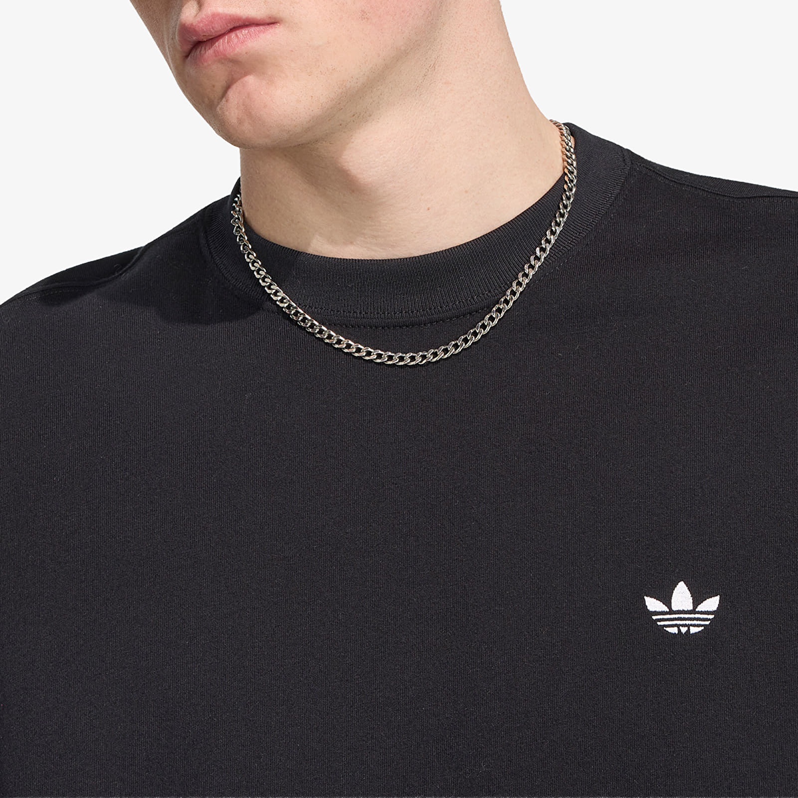 Heren T-shirts adidas Ess Os Tee Black