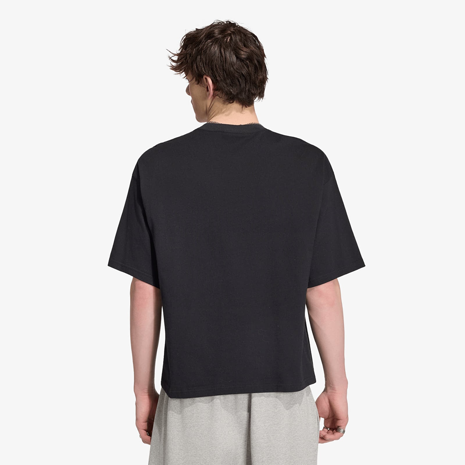 Heren T-shirts adidas Ess Os Tee Black