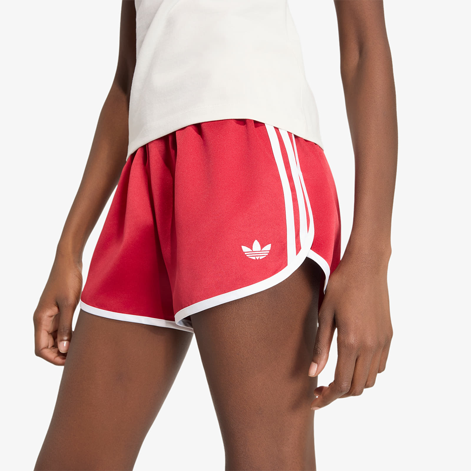 Women's Shorts adidas 3s Sprntr Short Team Victory Red/ White