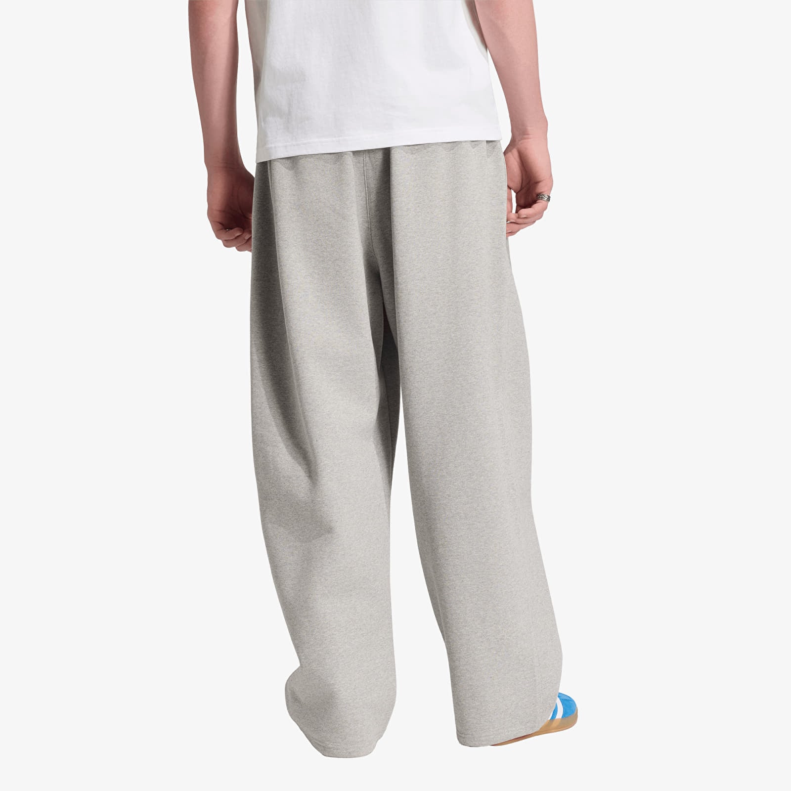 Tepláky adidas Ess Open Pt Medium Grey Heather