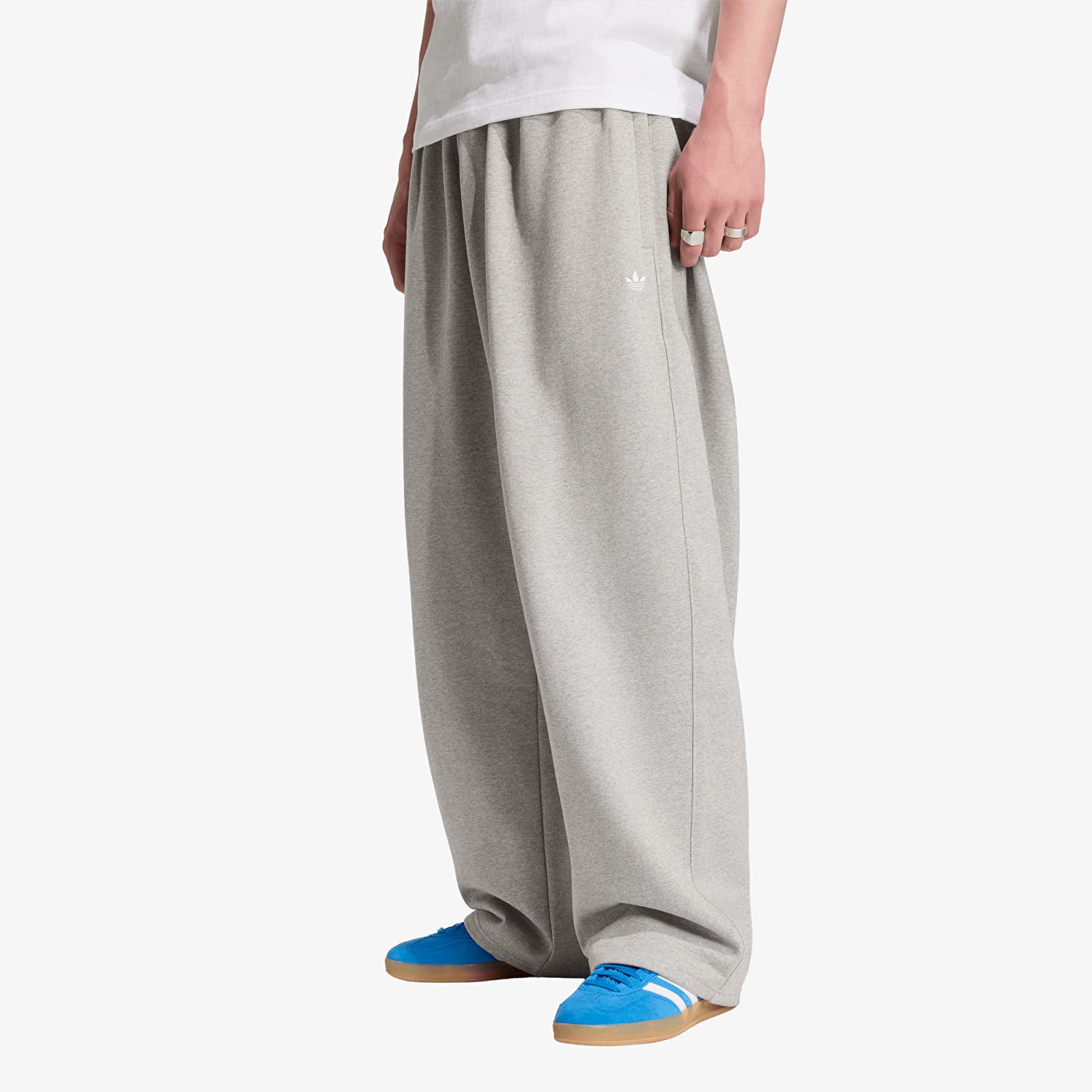 Tepláky adidas Ess Open Pt Medium Grey Heather