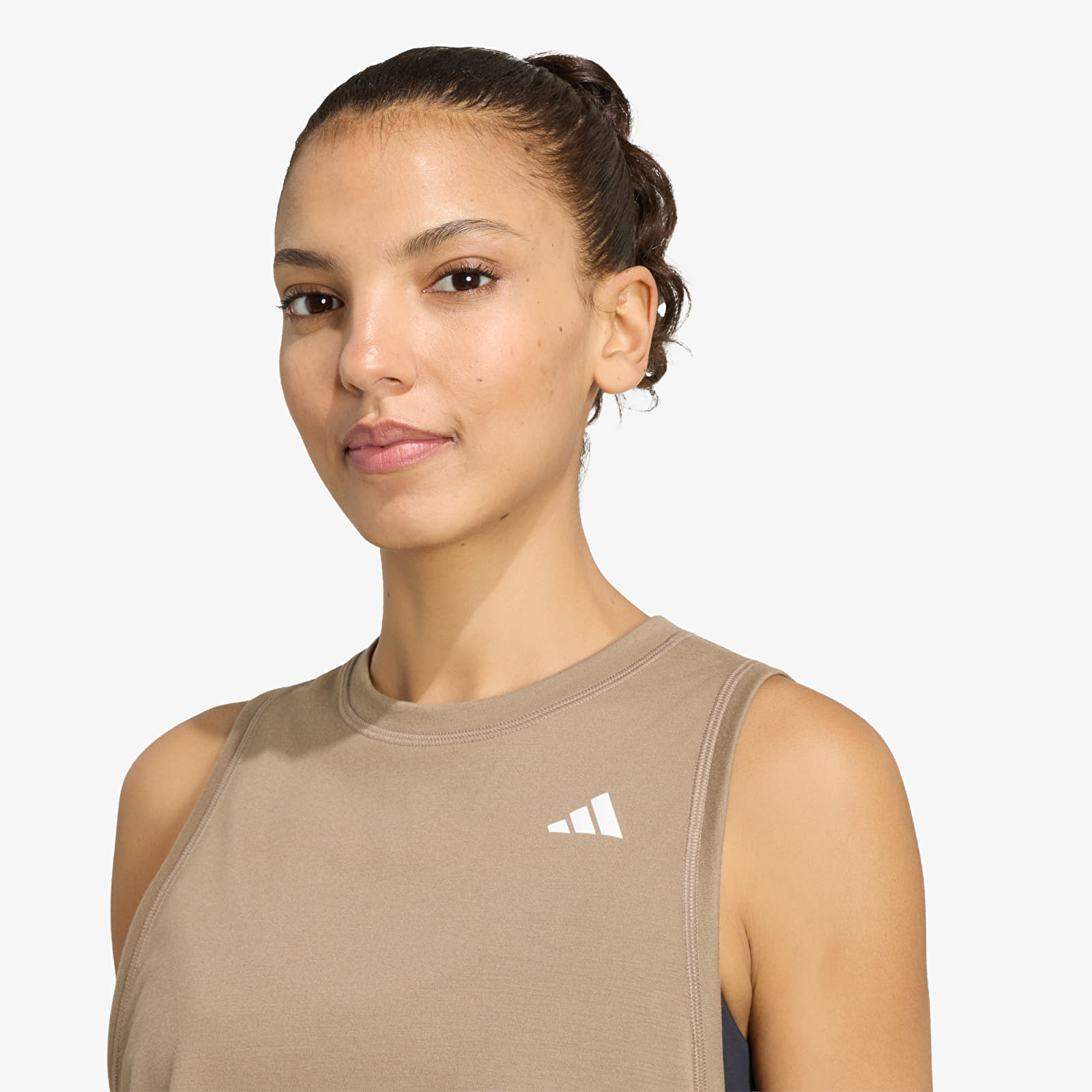 Débardeurs femme adidas We Tank Khaki Six