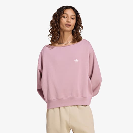 Verryttelypaita adidas Ess Crw Lo Magic Mauve